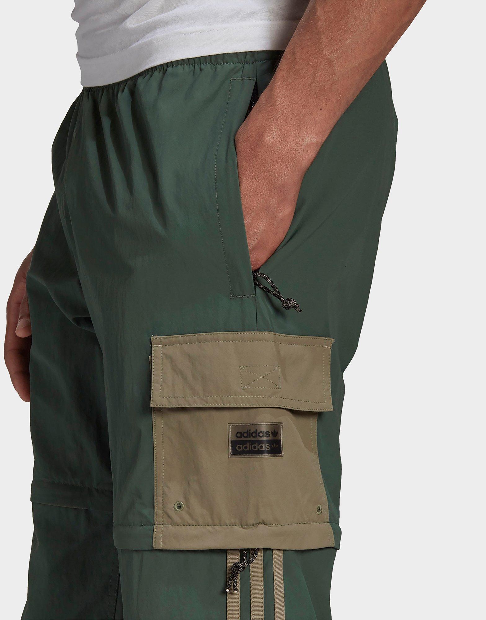 adidas khaki tracksuit bottoms