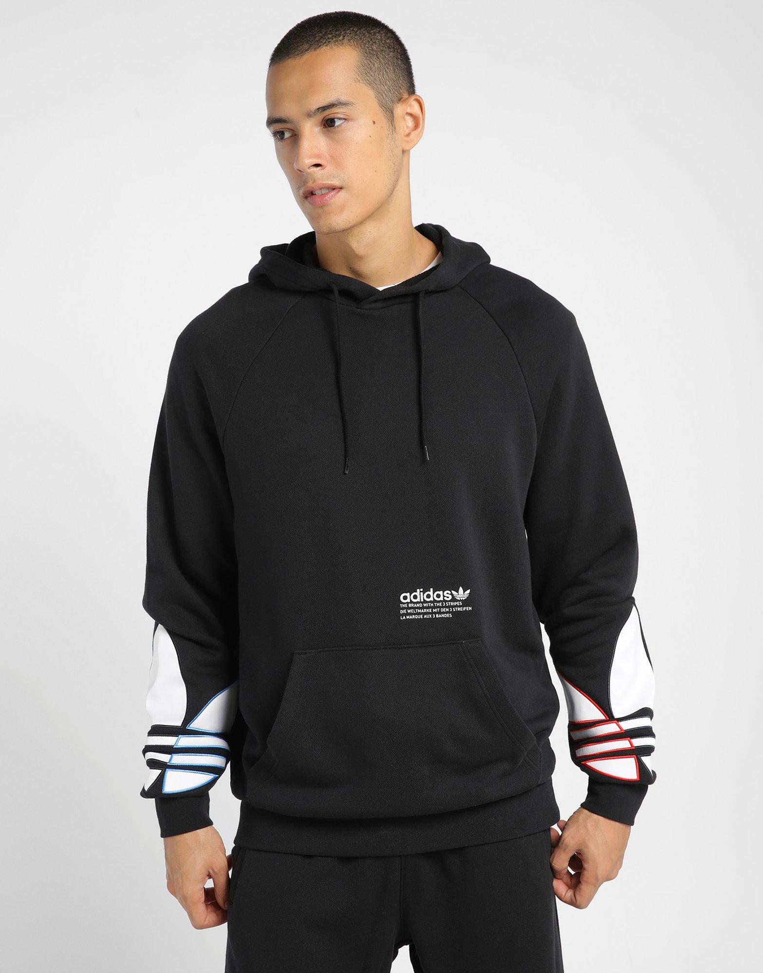 adidas sleeve hoodie