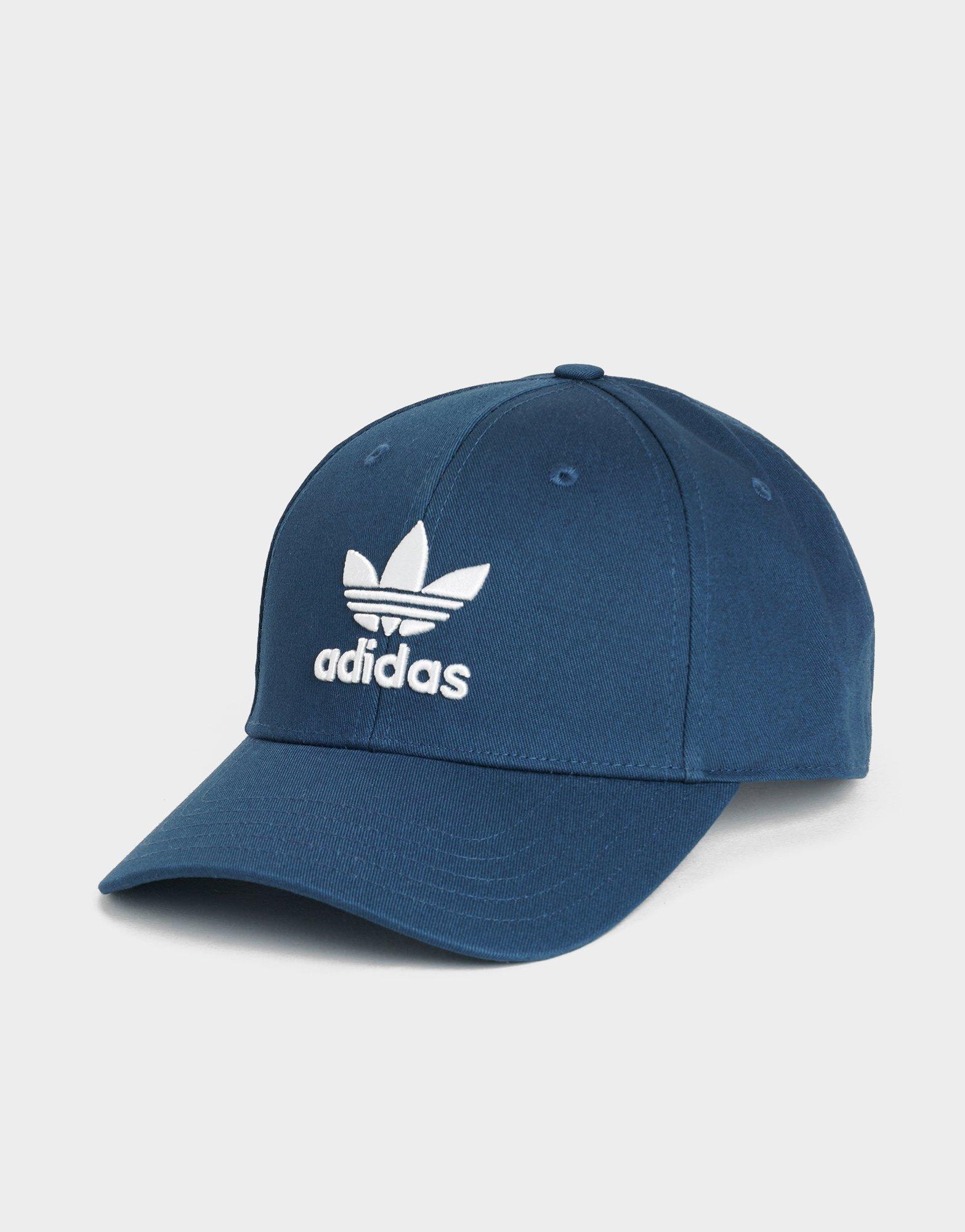 blue adidas baseball cap