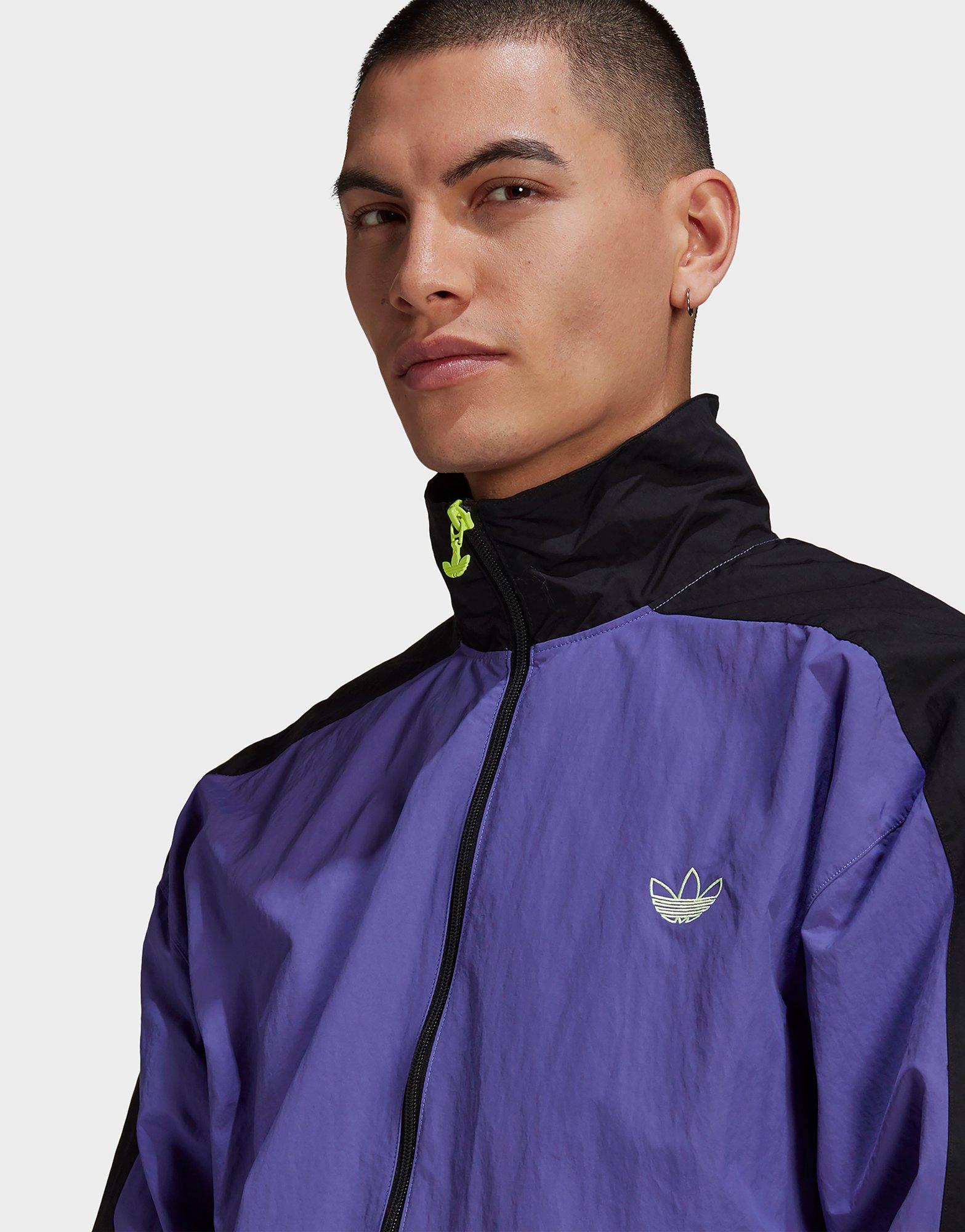adidas archive woven track top