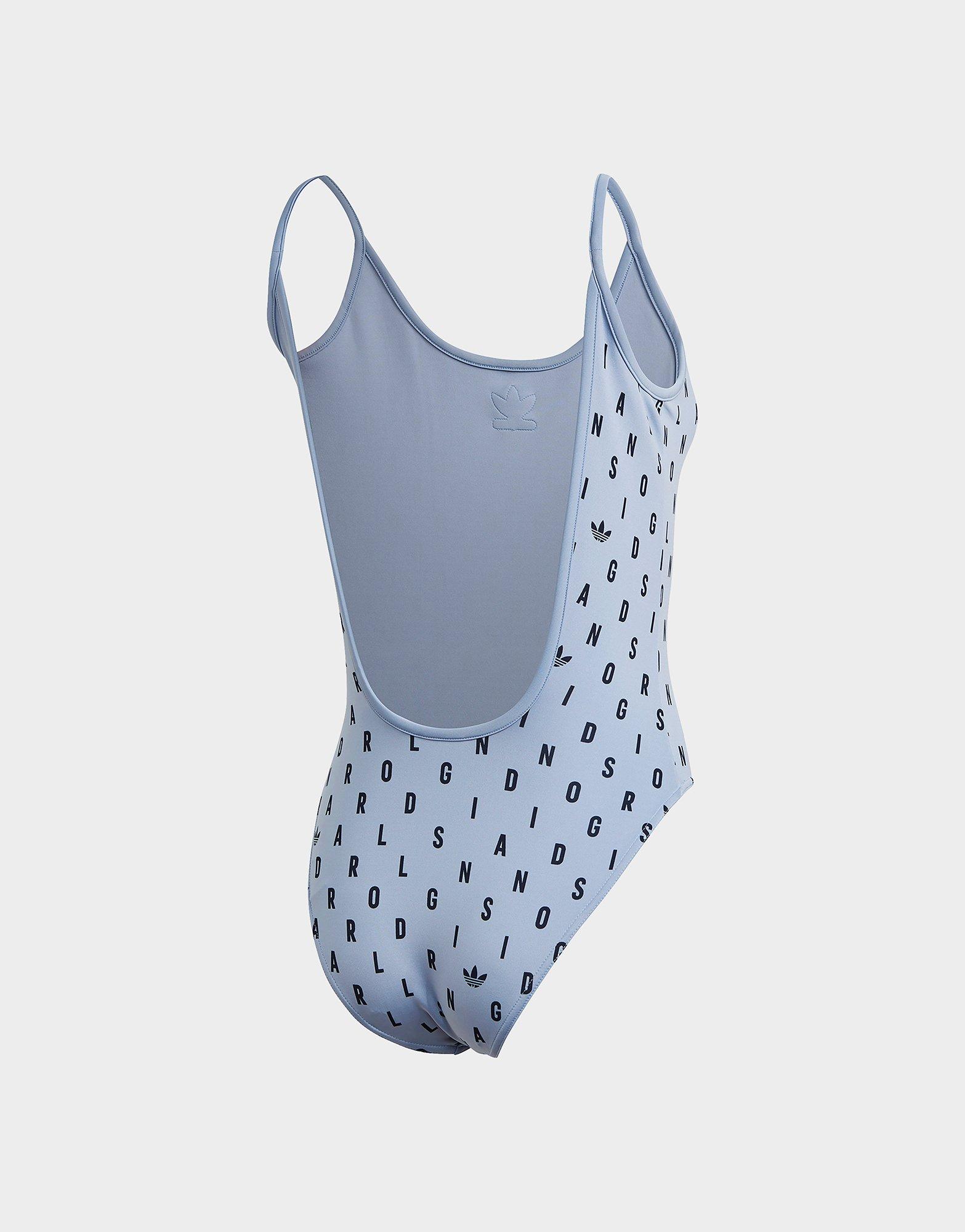 adidas bodysuit blue