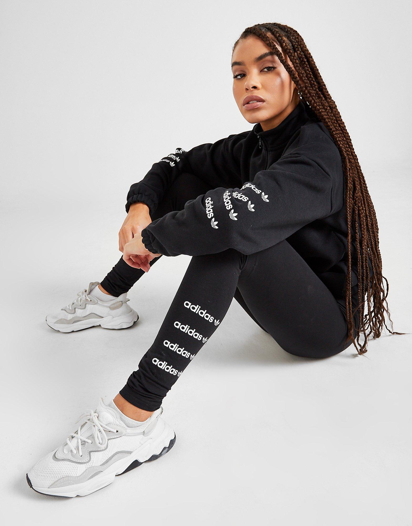 adidas linear leggings black