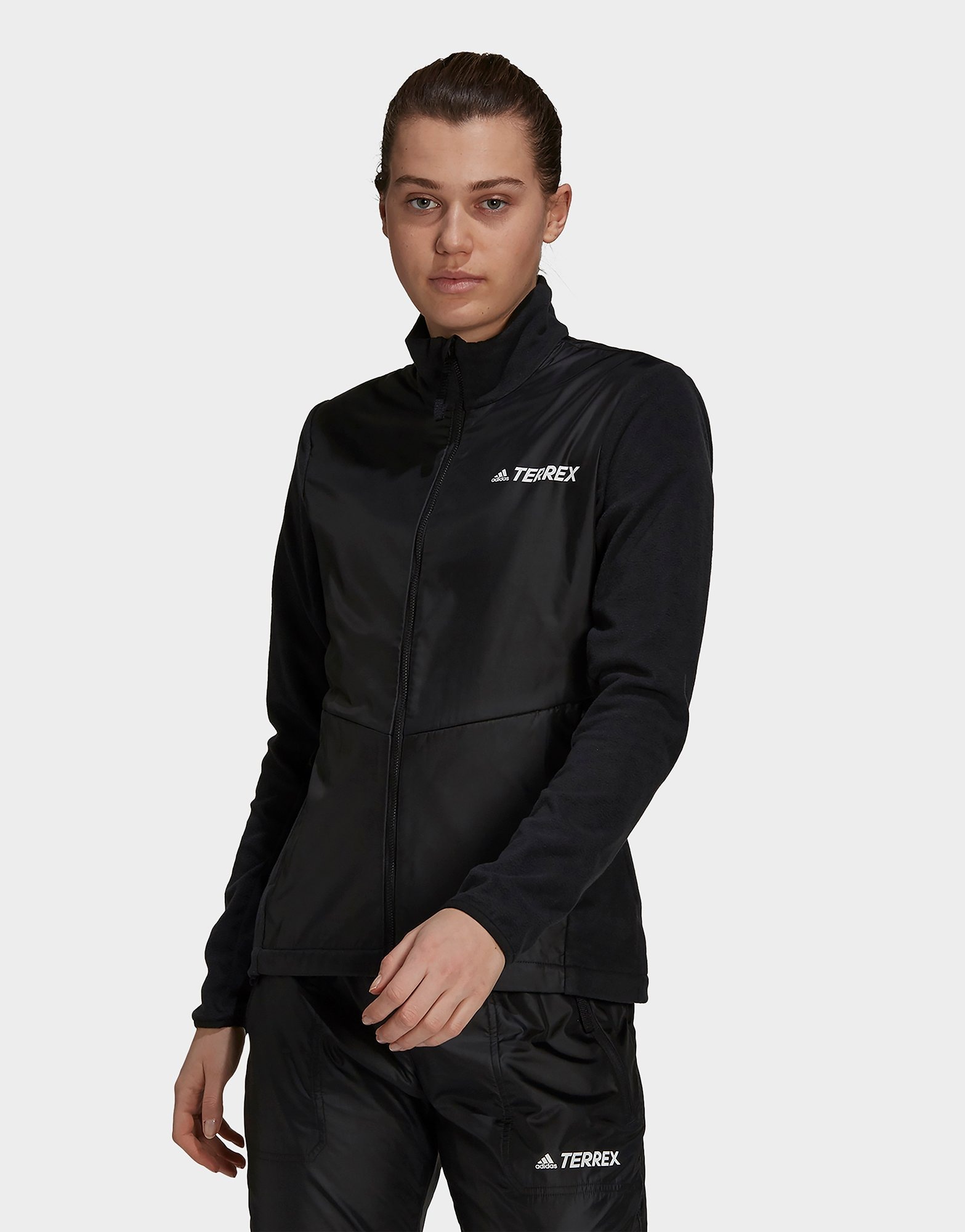 veste adidas blanche et verte