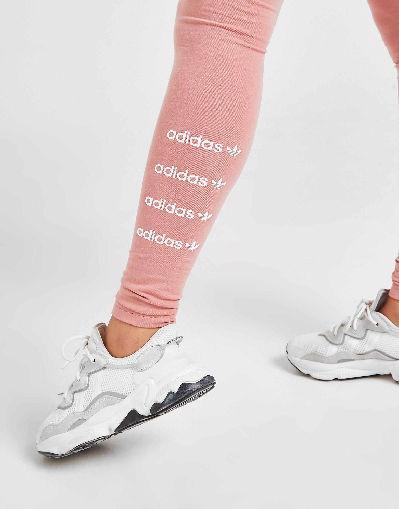 womens pink adidas leggings