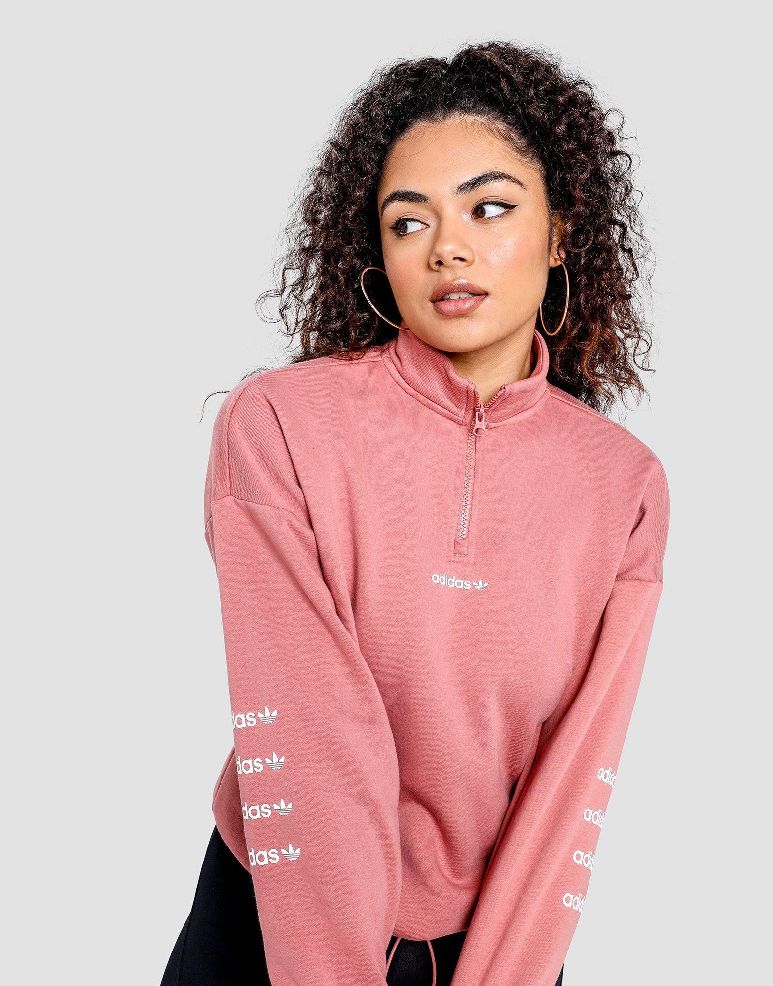 adidas originals pink sweatshirt