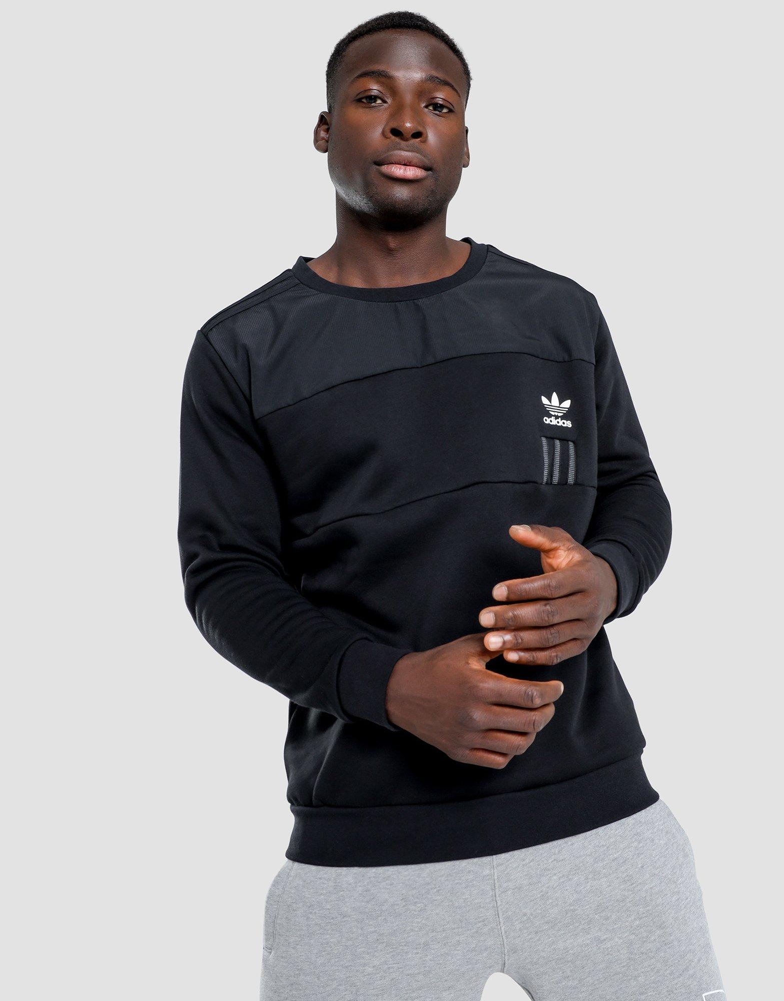 Adidas originals id96 crew sweatshirt best sale