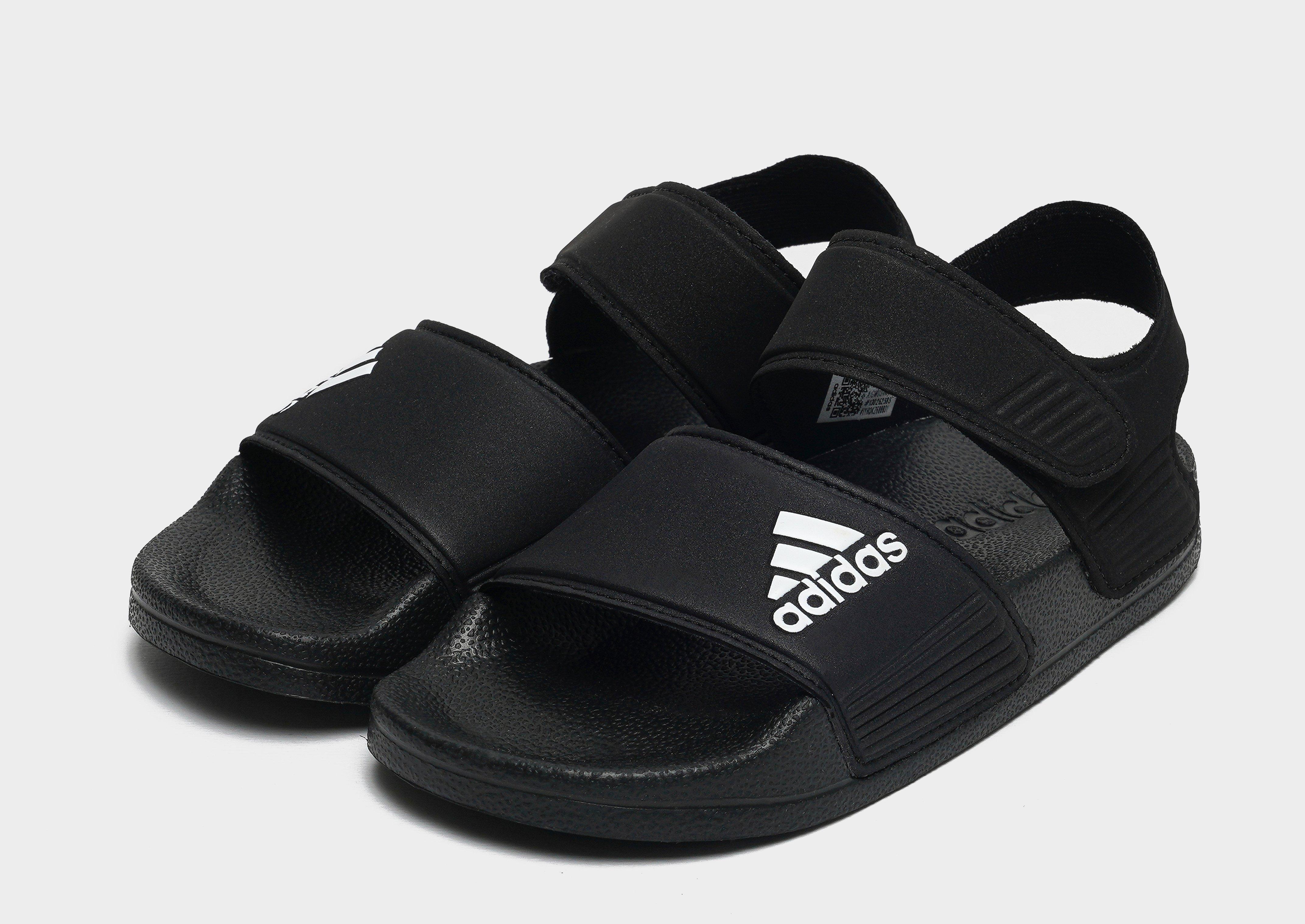 Black adidas Adilette Sandals JD Sports UK