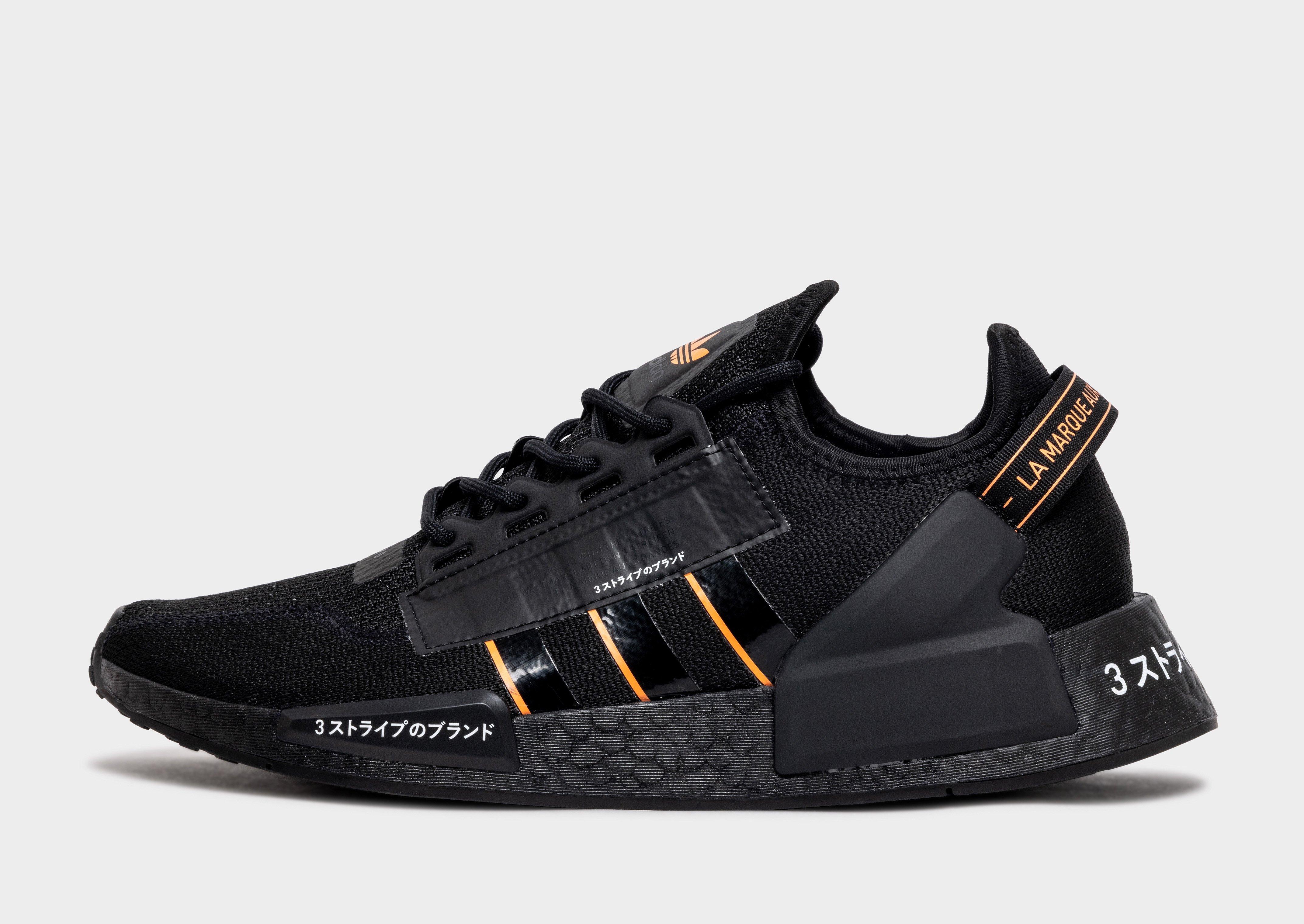 versace x adidas nmd r1 black gold