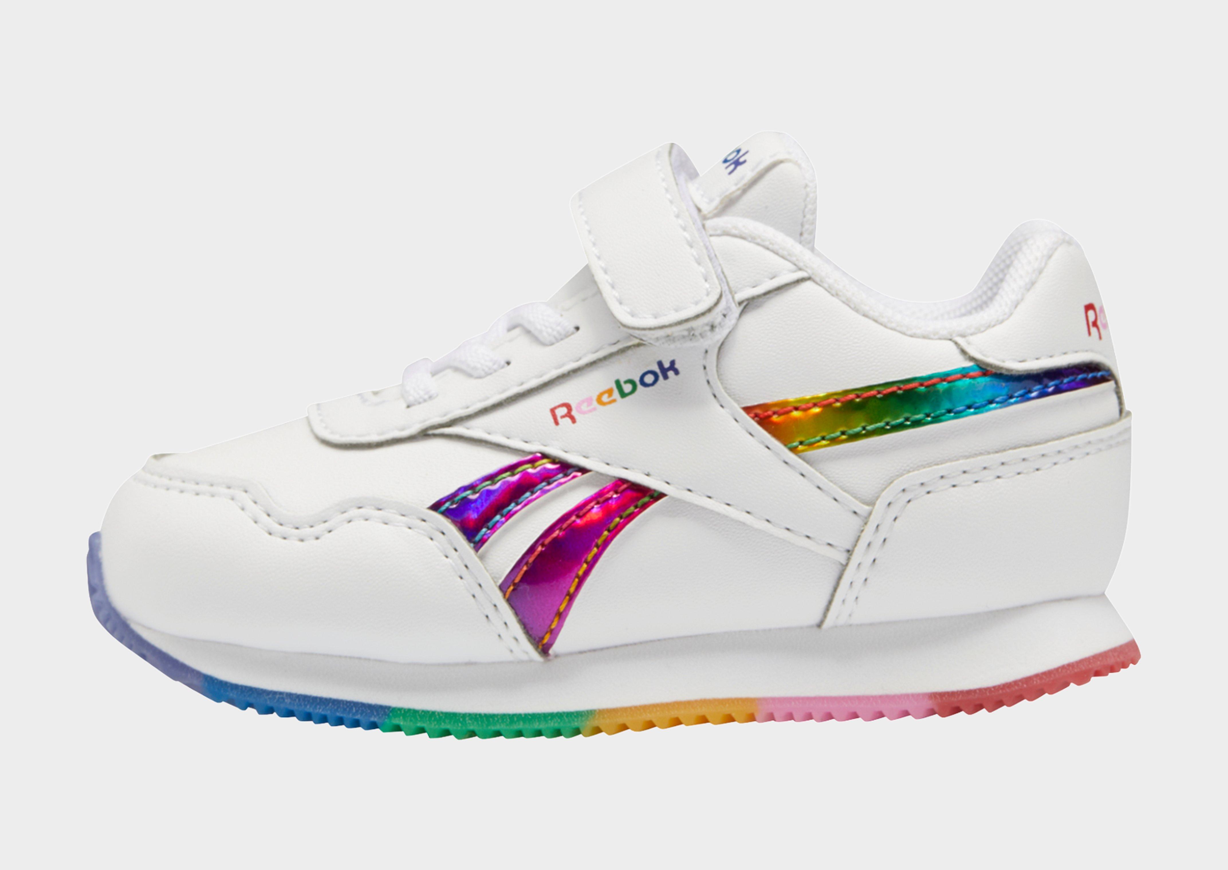 reebok rainbow trainers