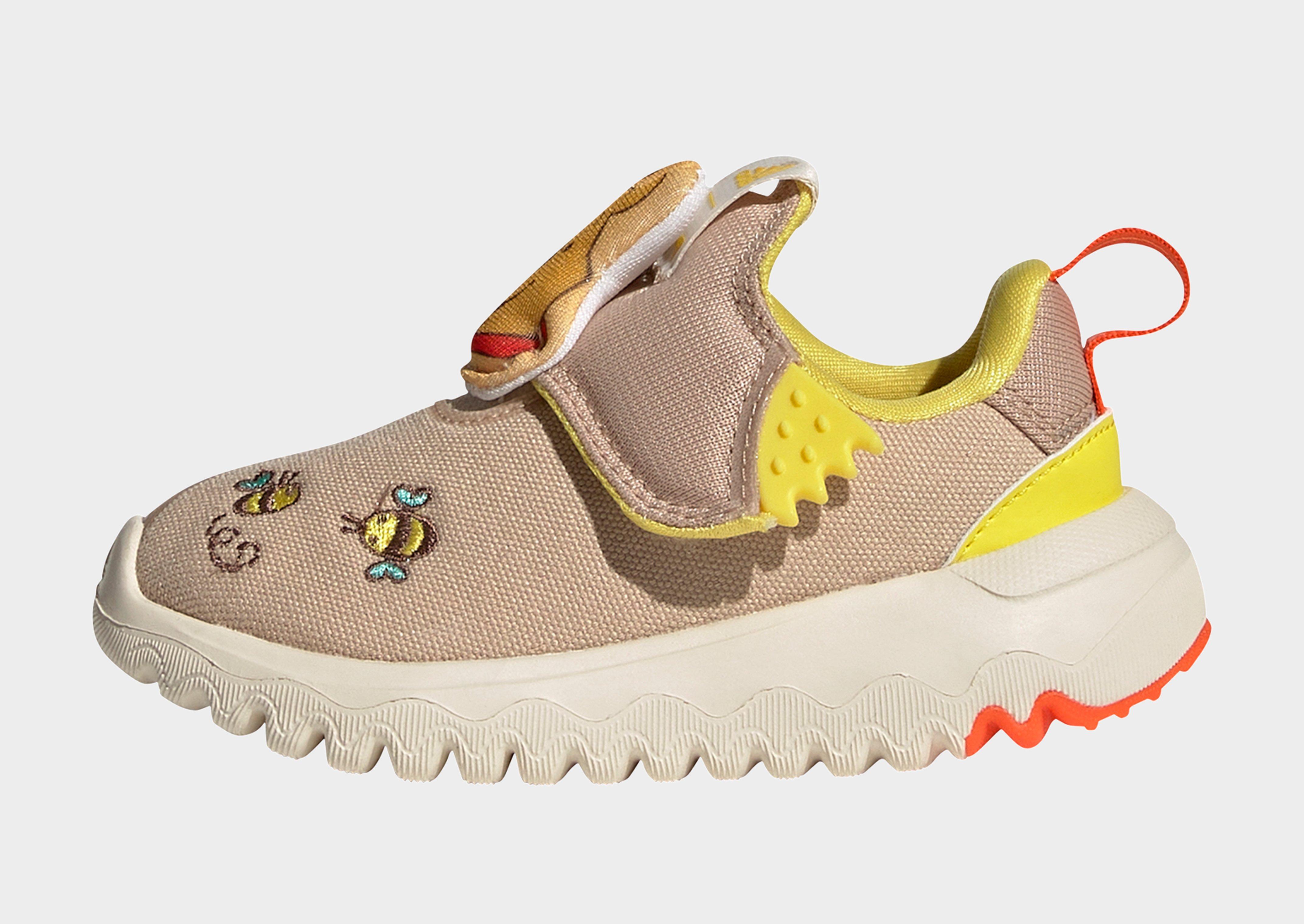 adidas x disney suru365 winnie the pooh slip on shoes