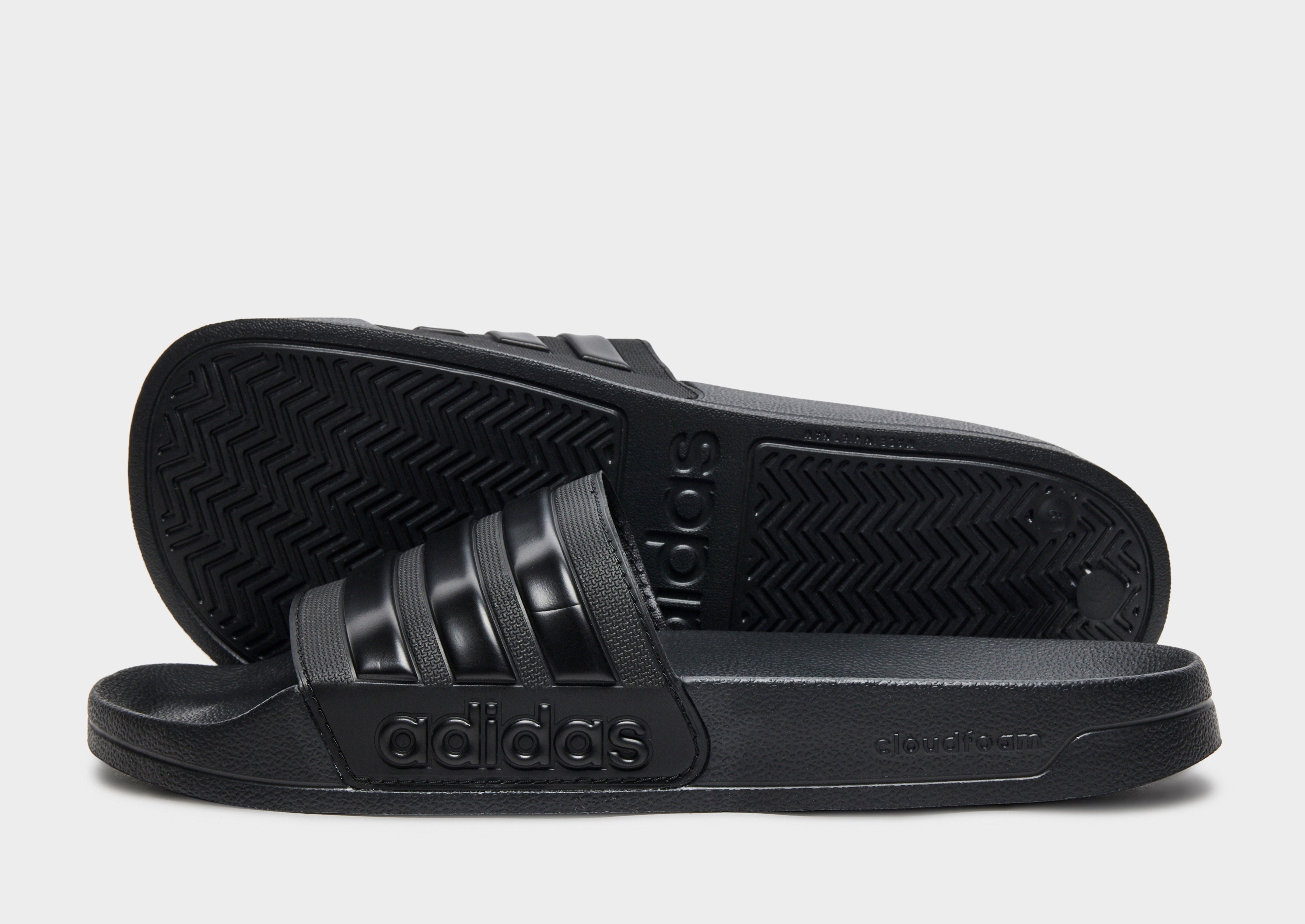 Black adidas Originals Adilette Shower Slides - JD Sports NZ