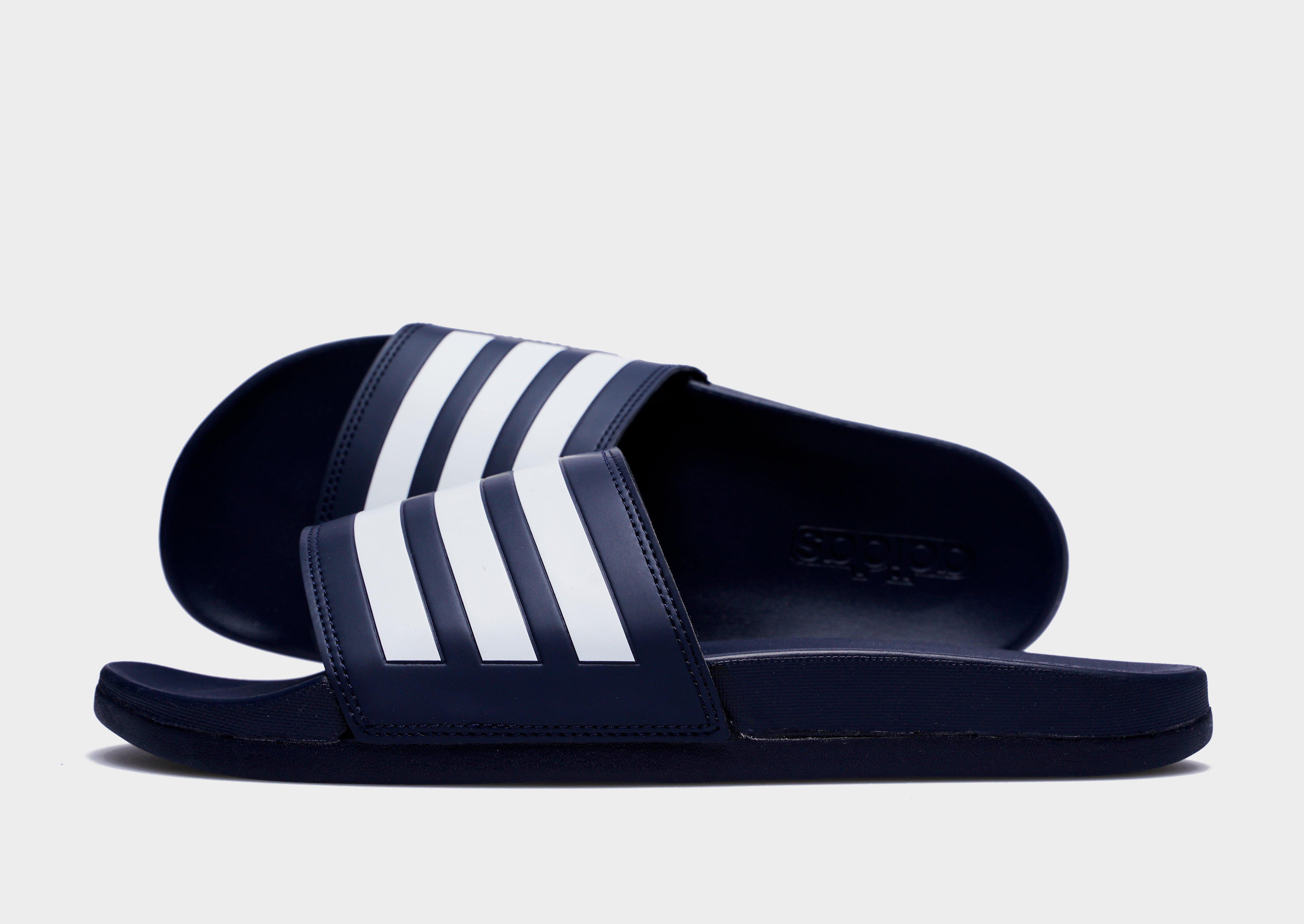 Adidas slide blue online