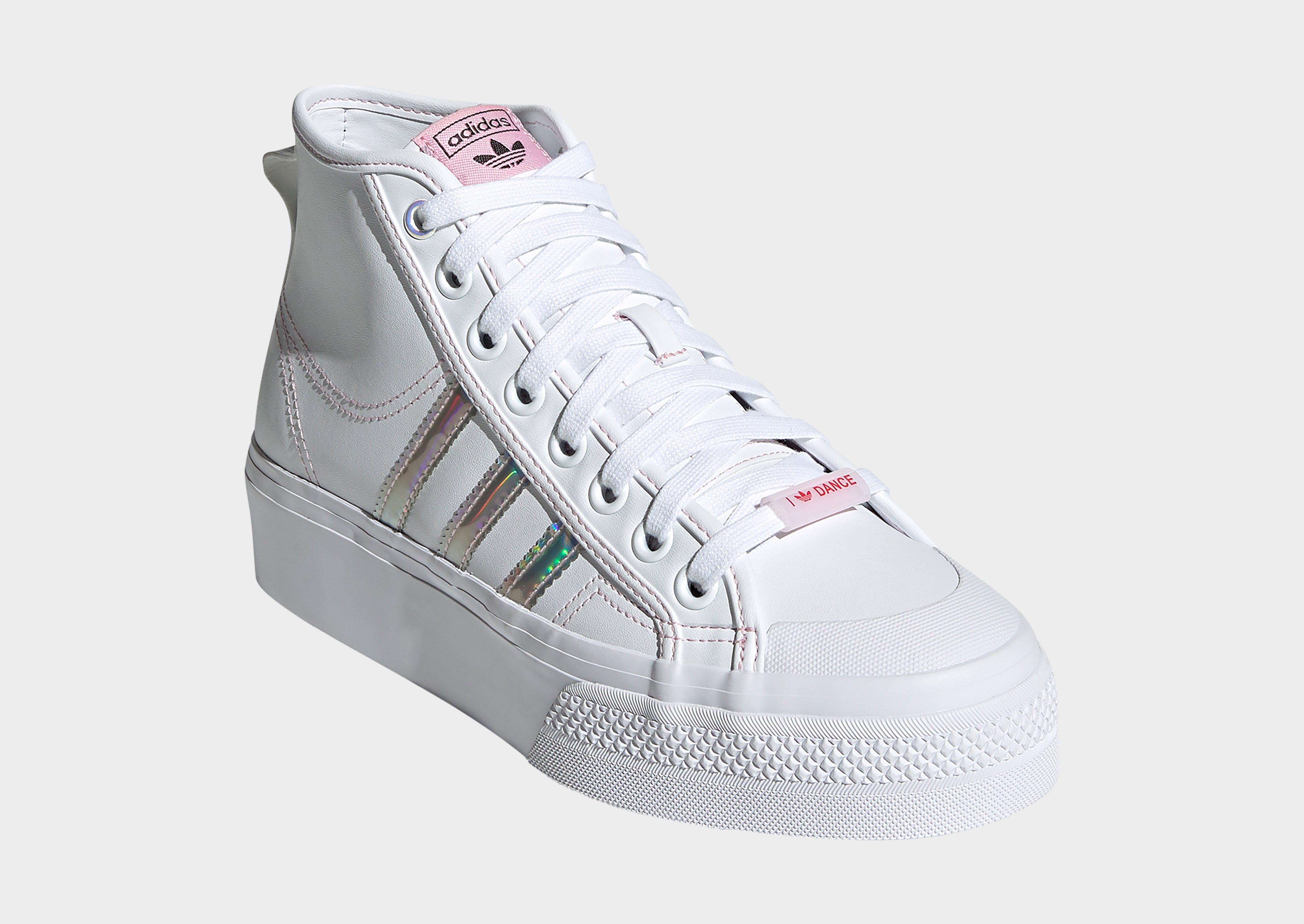 adidas nizza platform mid shoes