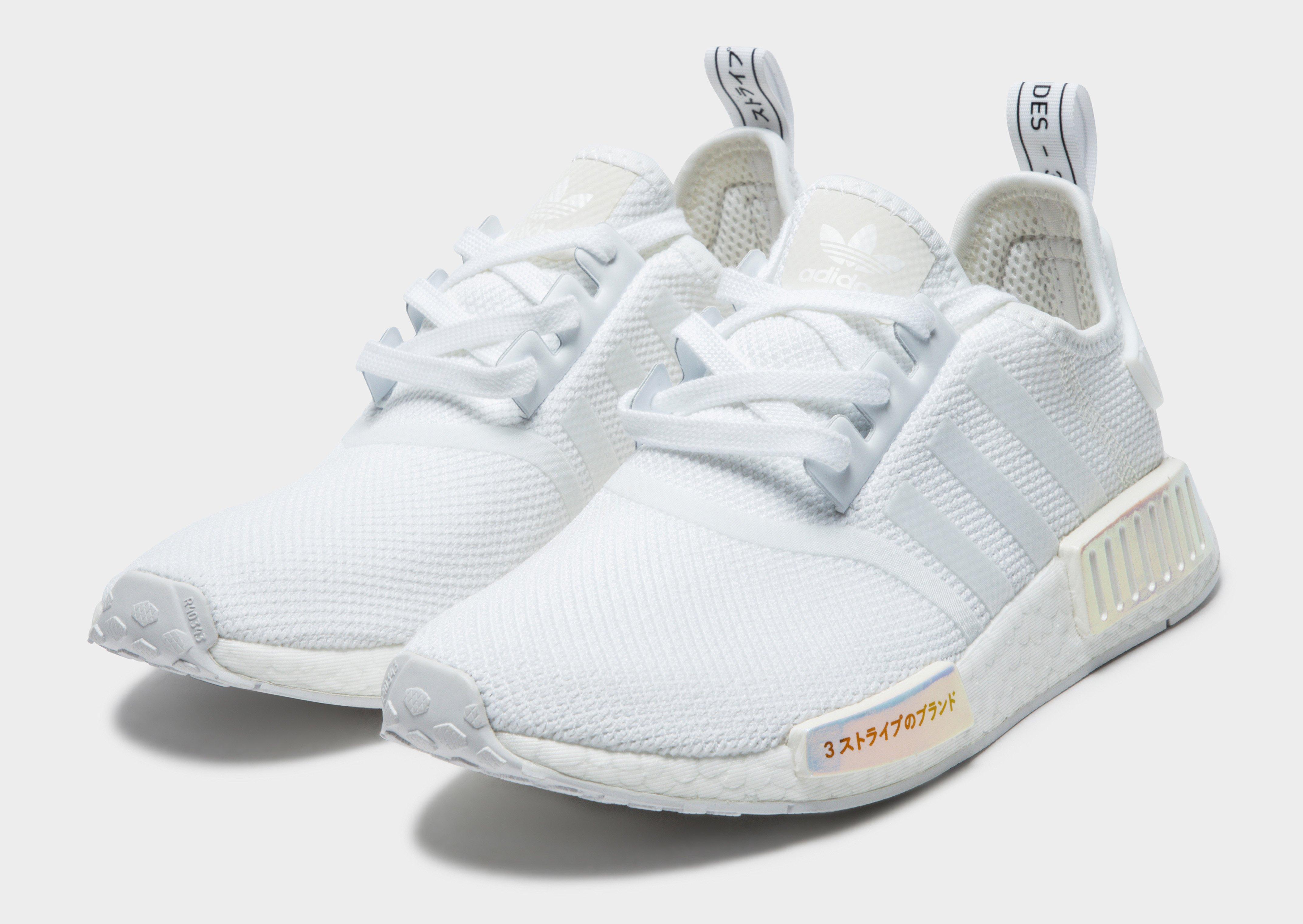 all white nmds women