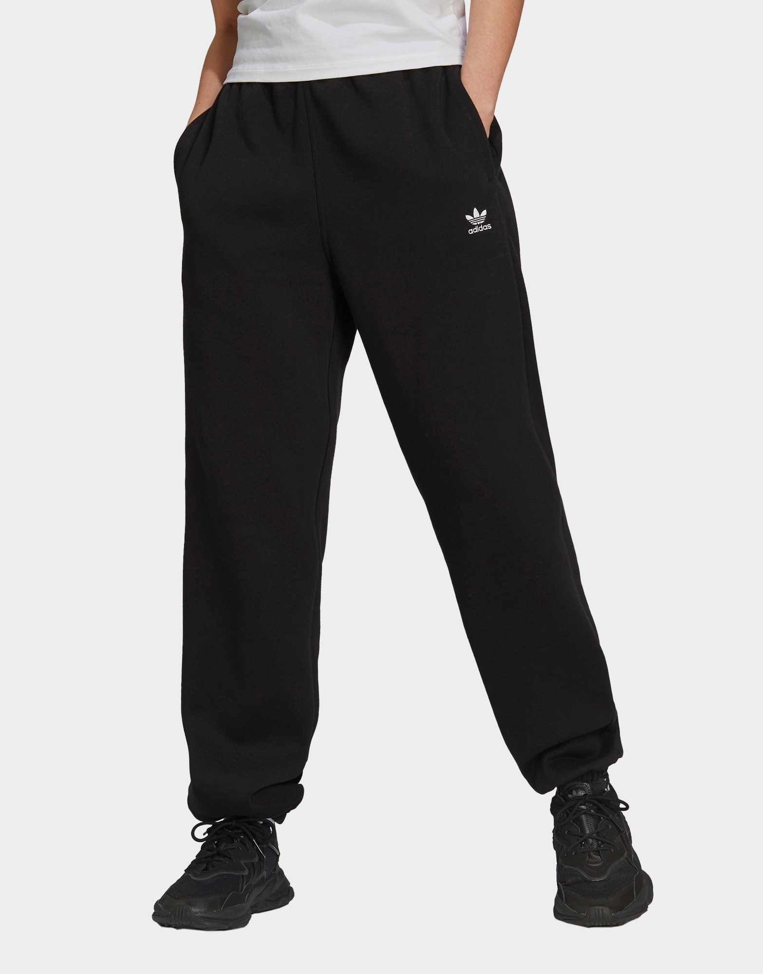 adidas originals authentic joggers in black dh3857