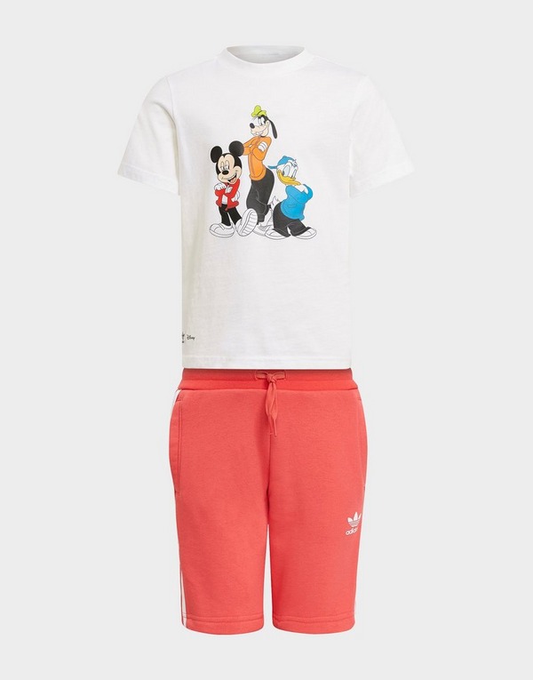 adidas Originals Disney Mickey and Friends Short en T-shirt Setje