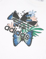 adidas Originals เสื้อยืดเด็กโต Her Studio London Animal Flower Print