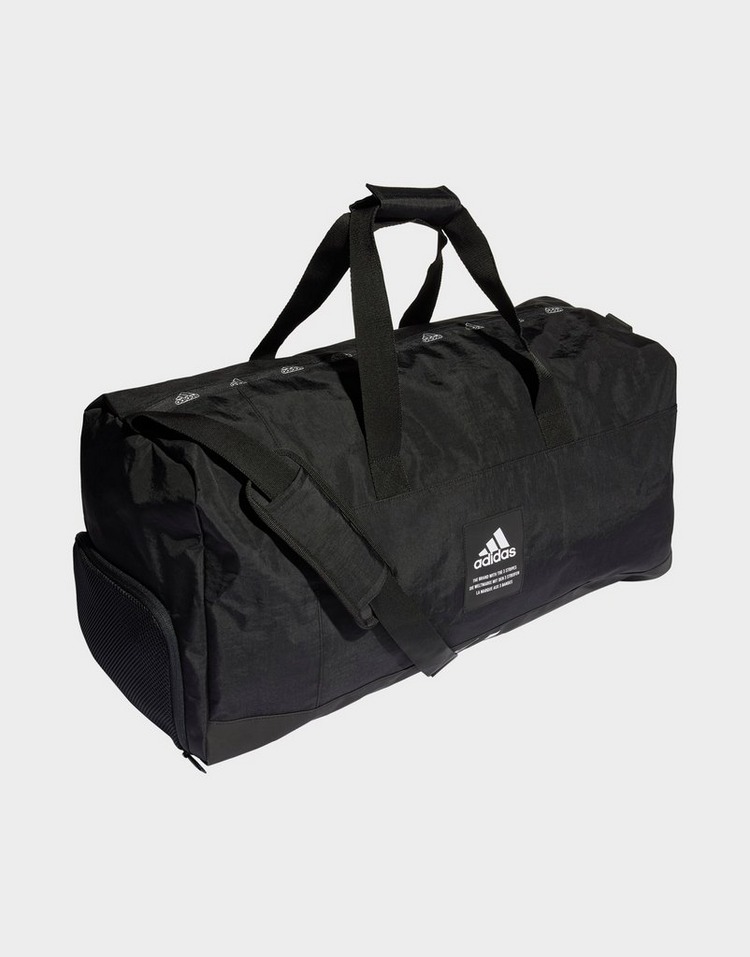 Black adidas 4ATHLTS Duffel Bag Large | JD Sports UK