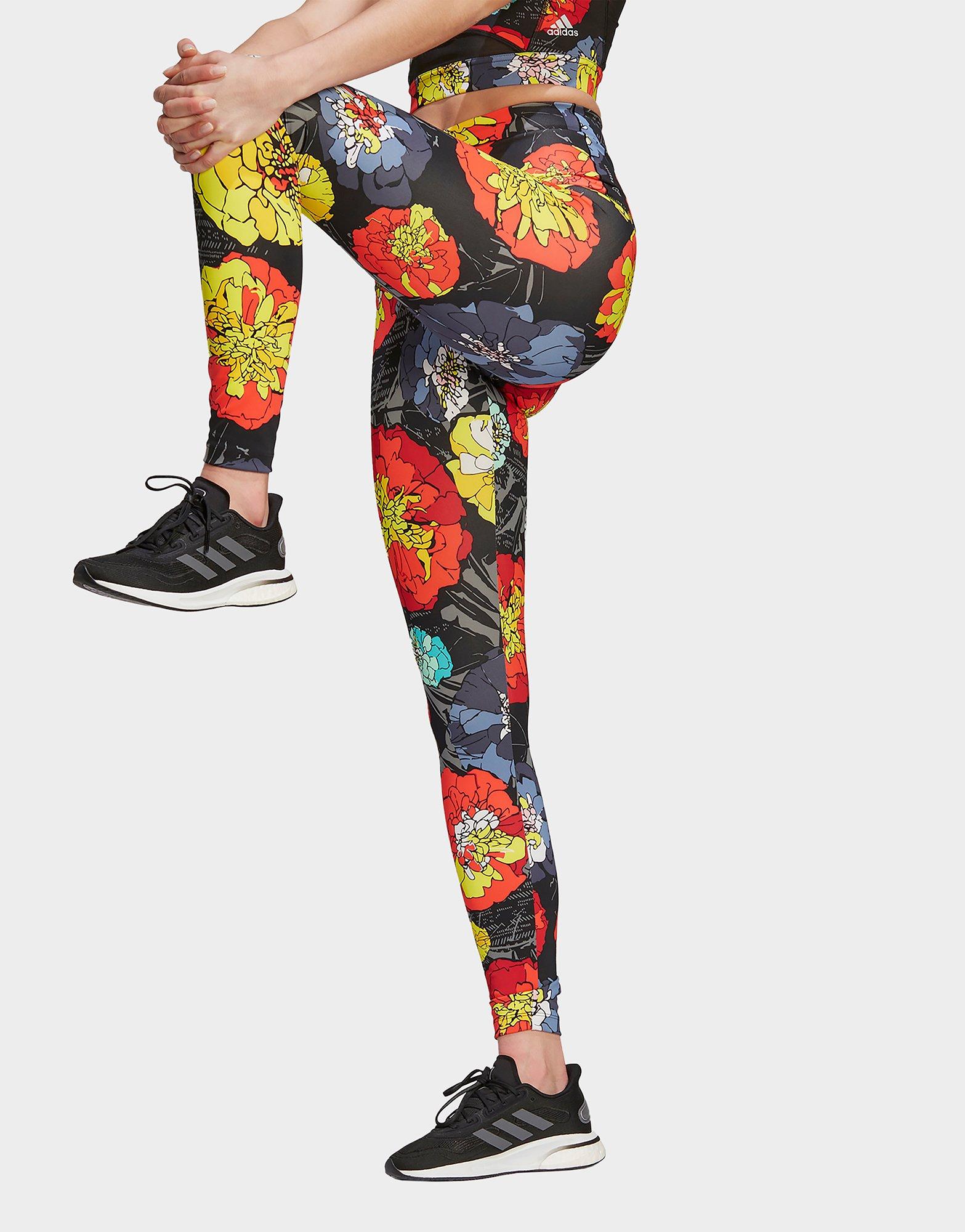 adidas flower leggings