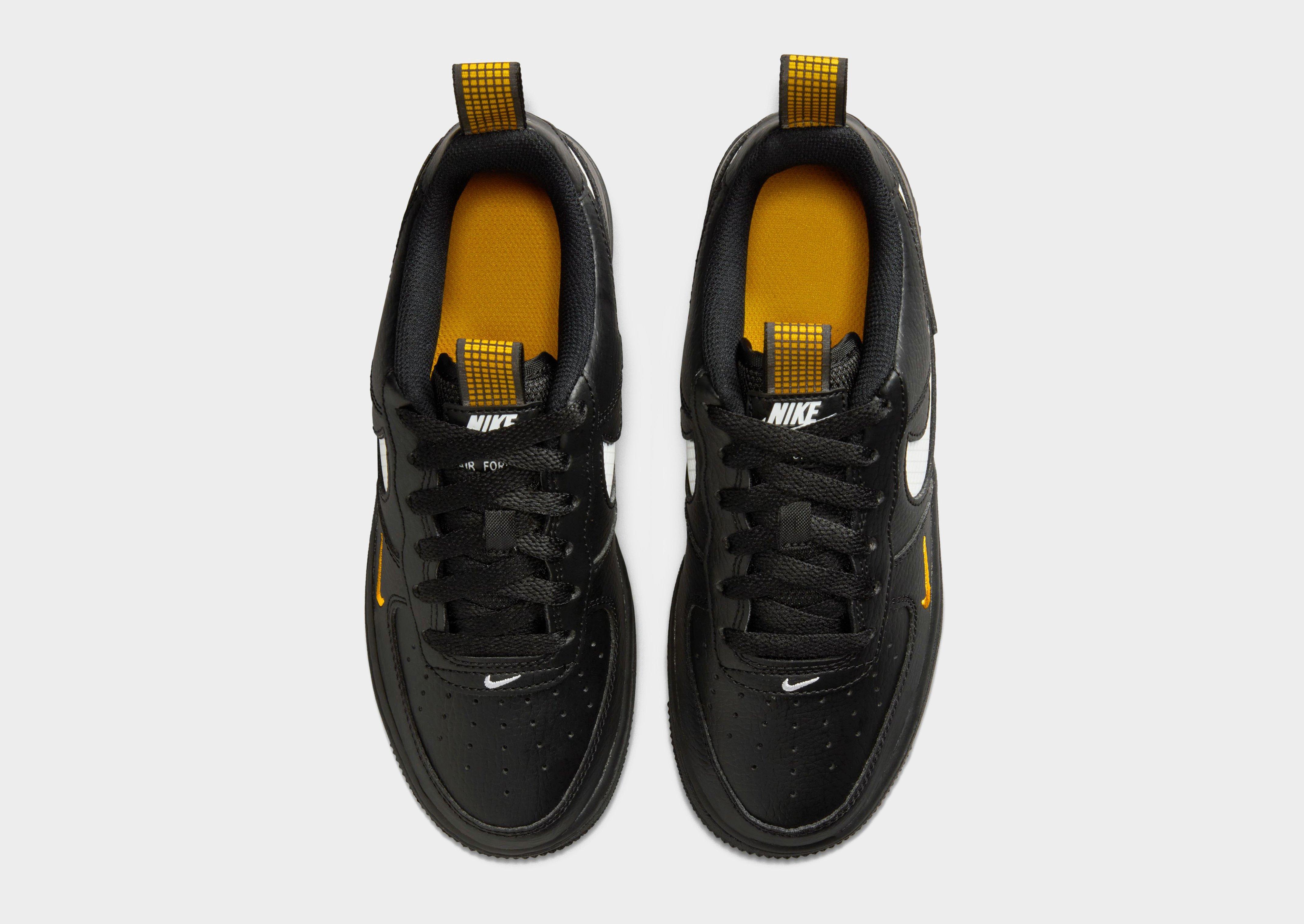 Black Nike Air Force 1 LV8 Junior JD Sports Singapore