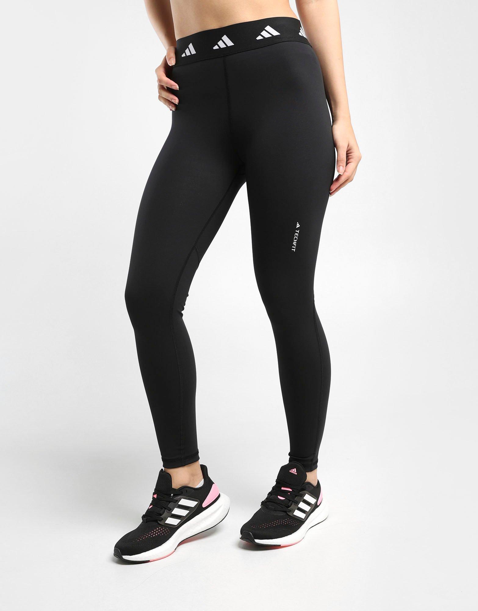 Buy adidas Black Performance Techfit 7/8 Leggings from Next Germany