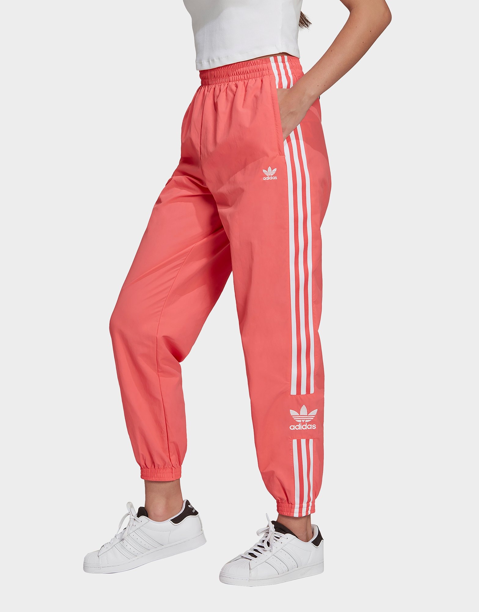 Adidas tracksuit and joggers discount 74% Red 36                  EU WOMEN FASHION Trousers Tracksuit and joggers Straight 