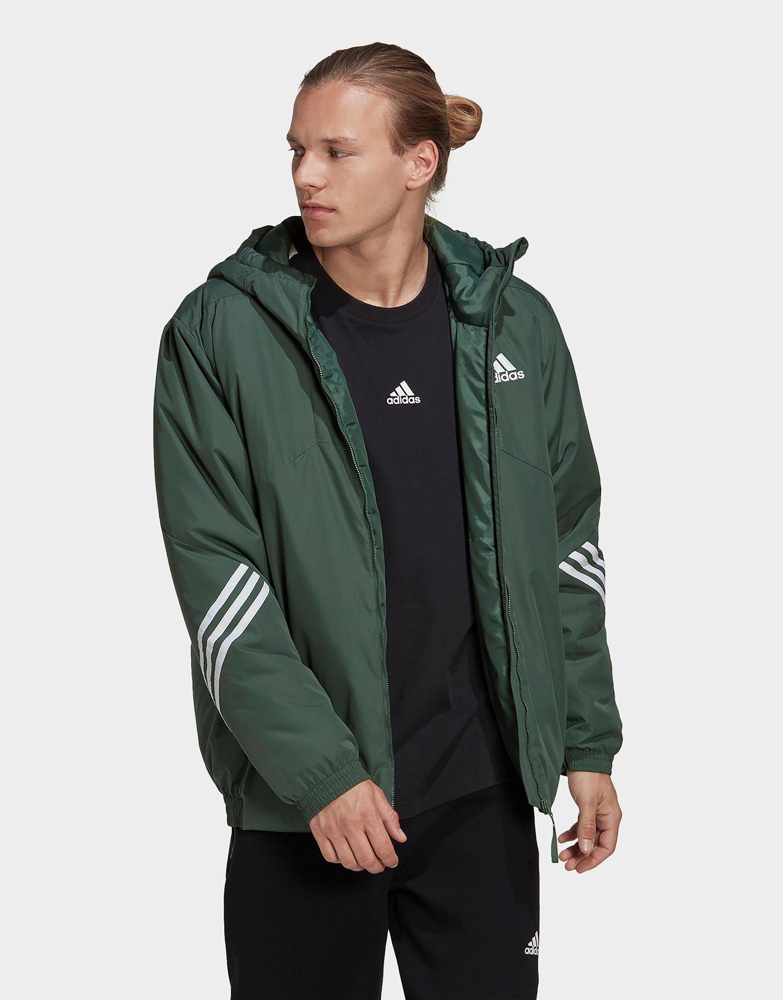 Adidas store parka green