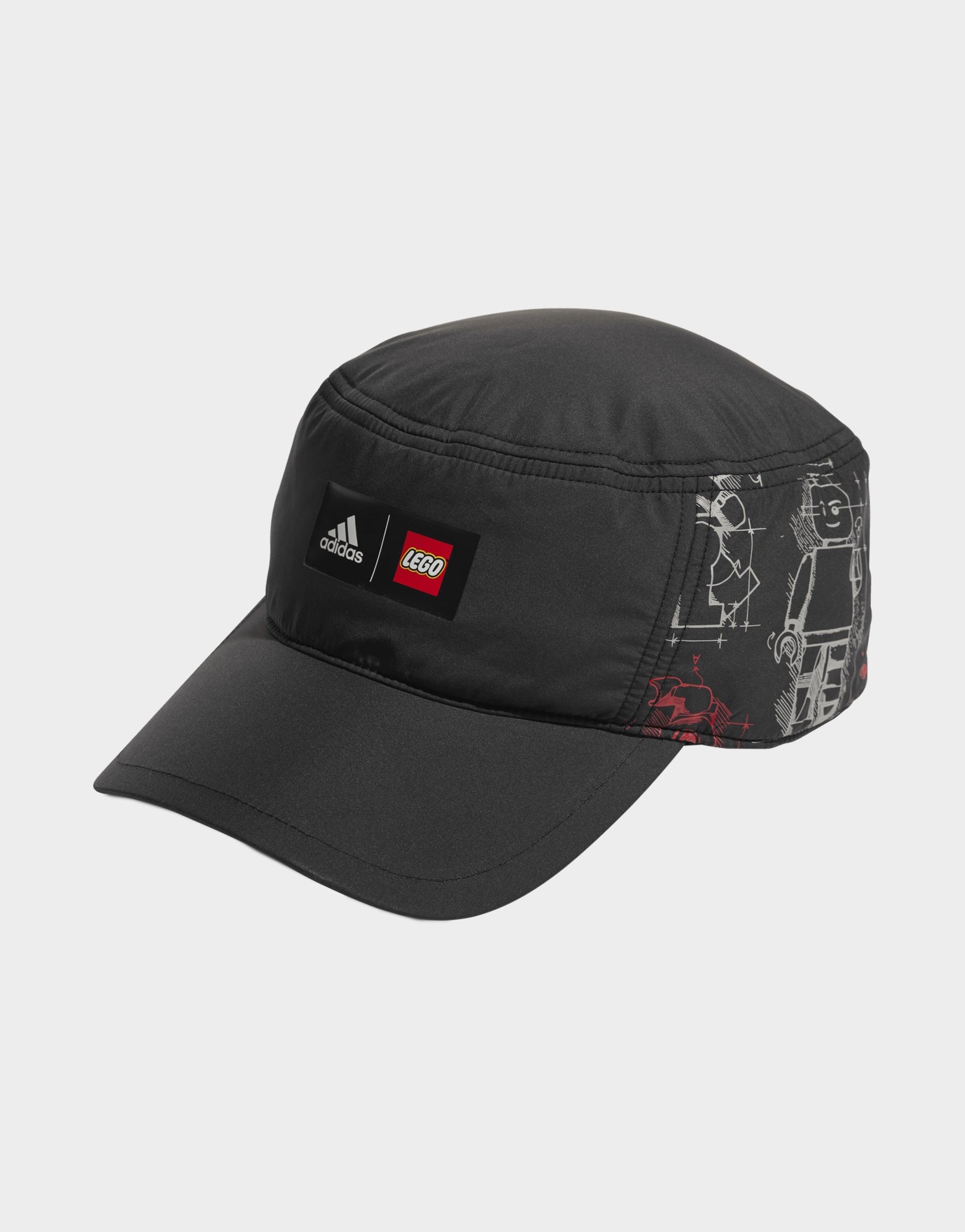Black adidas x LEGO® Tech Pack Padded Cap | JD Sports UK
