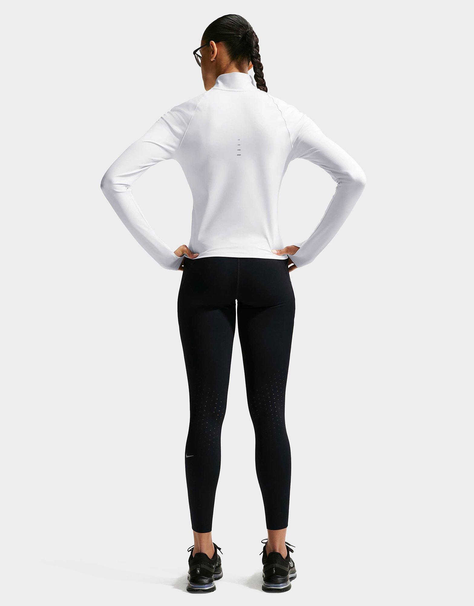 Nike Legging de running 7/8 taille haute avec poches pour femme Swift