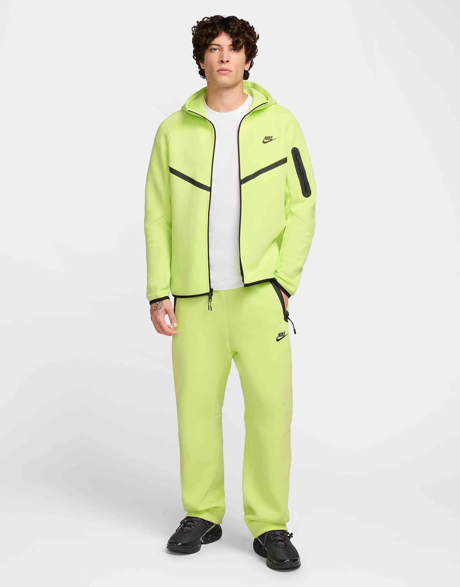 Nike Fleecebroek met open zoom voor heren Tech