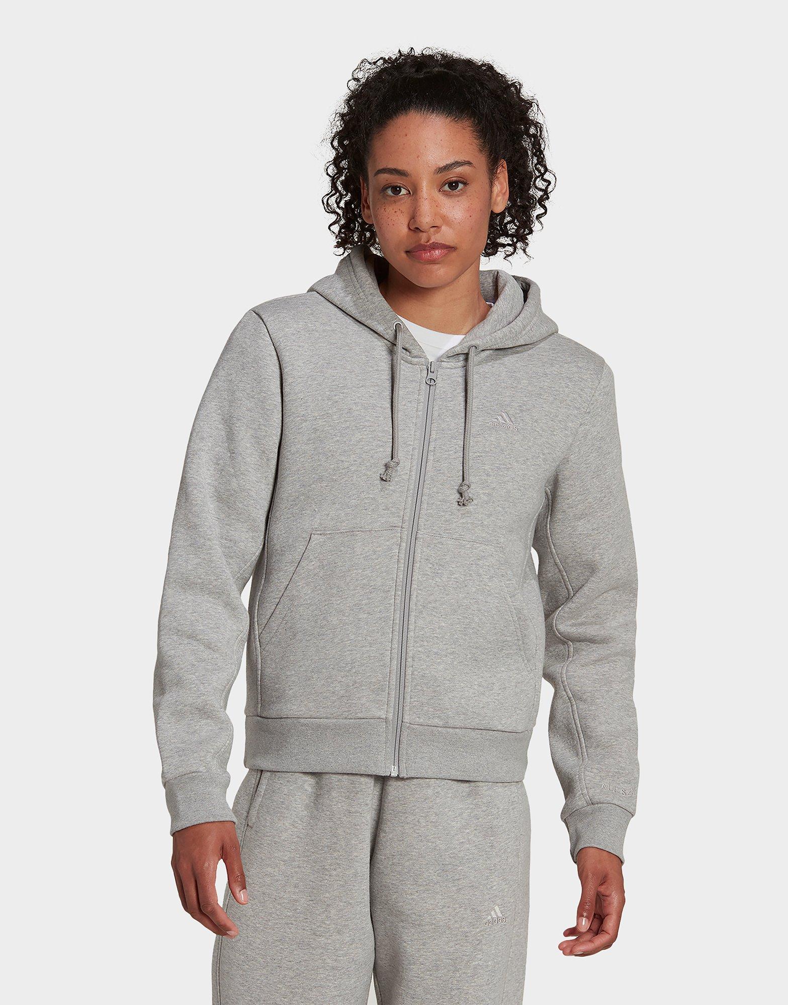 all szn fleece full zip hoodie