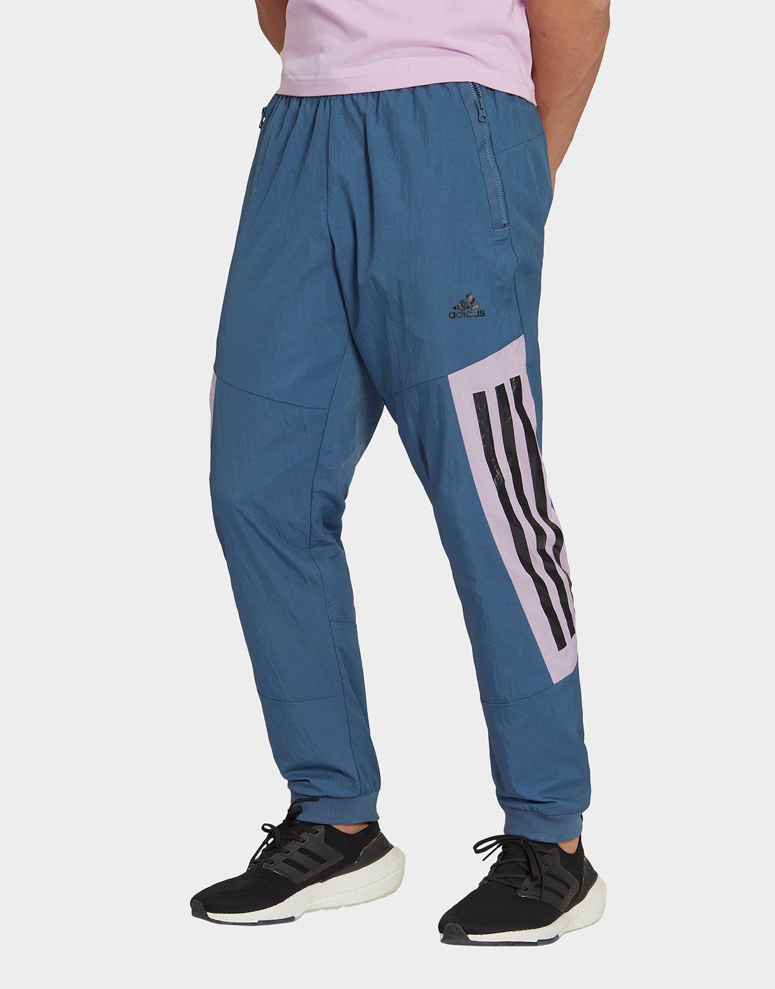 Blue adidas Future Icons 3-Stripes Woven Pants