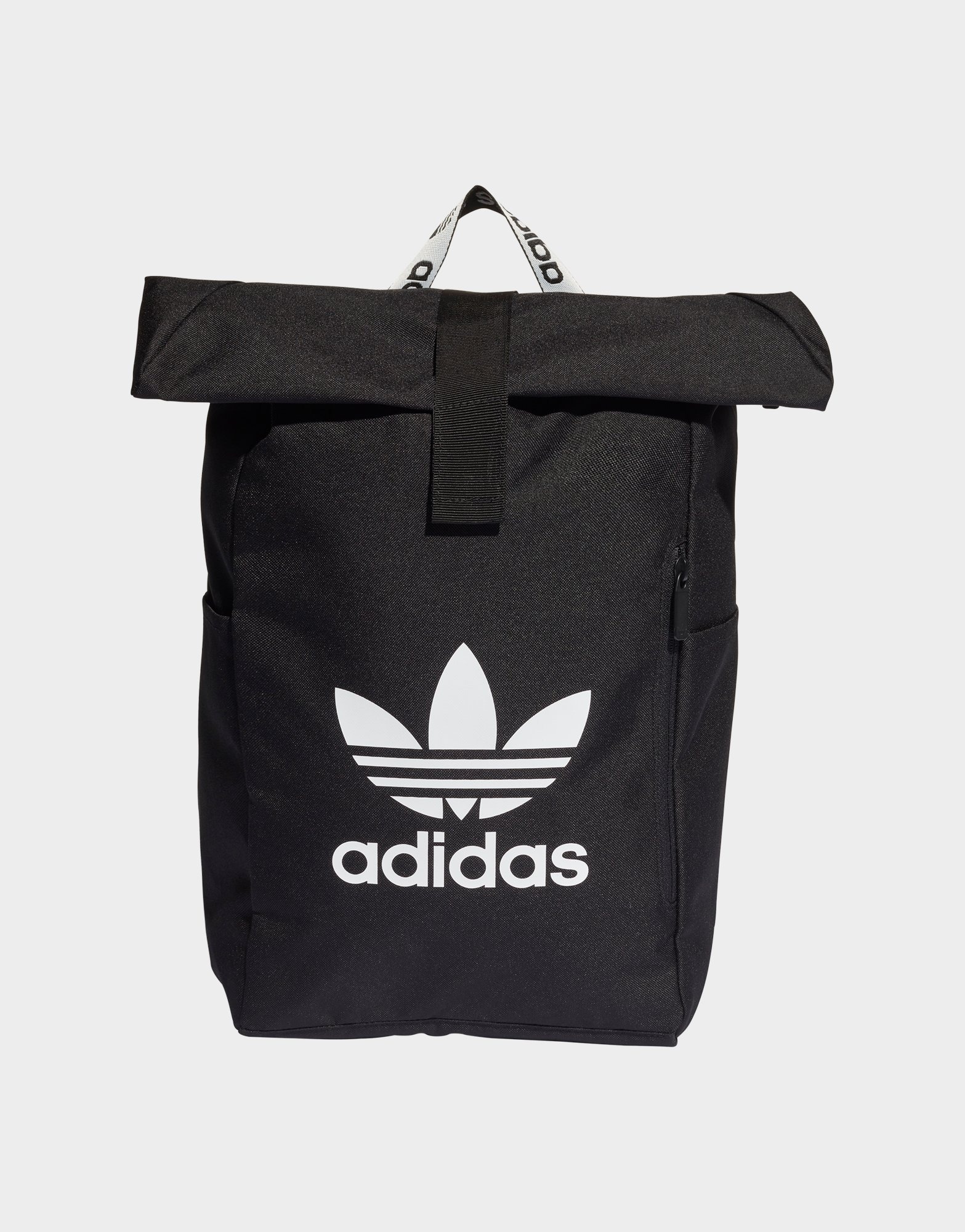 Black adidas Adicolor Classic Roll-Top Backpack | JD Sports UK