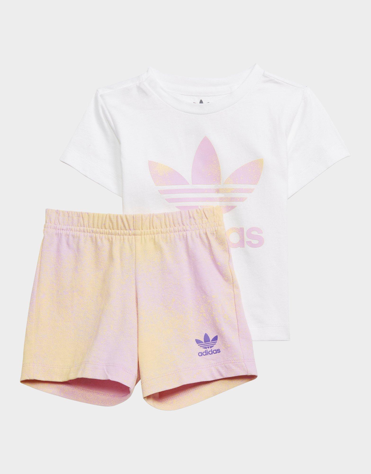 adidas top and shorts set