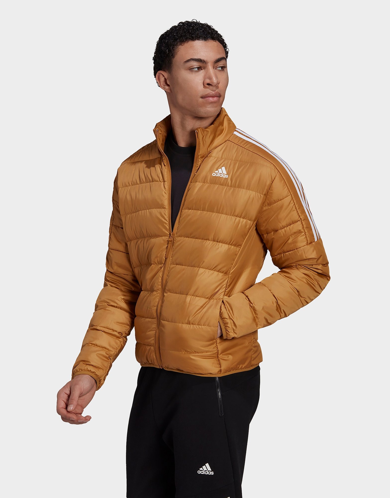 Brown adidas Essentials Down Jacket JD Sports UK