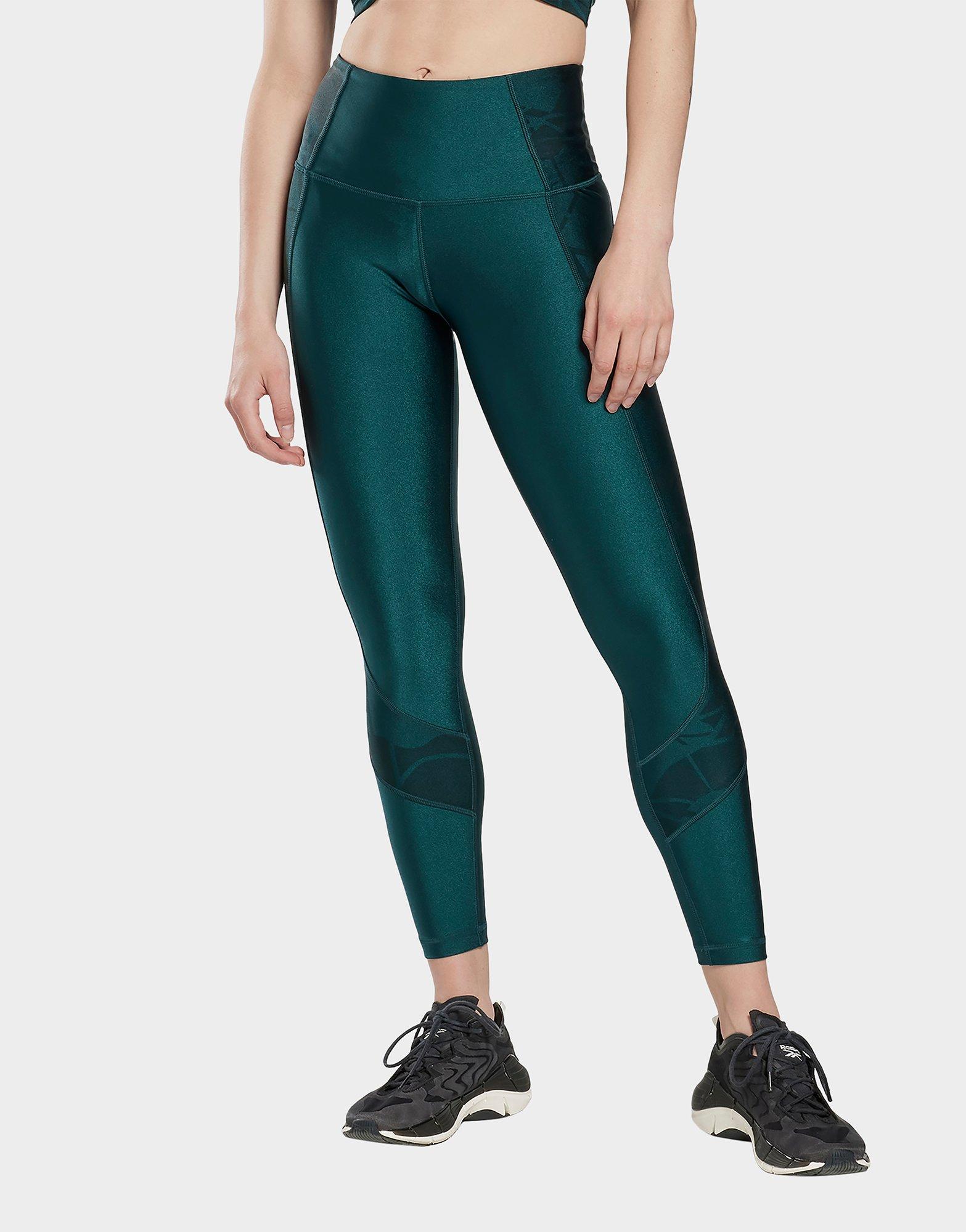 reebok shiny leggings