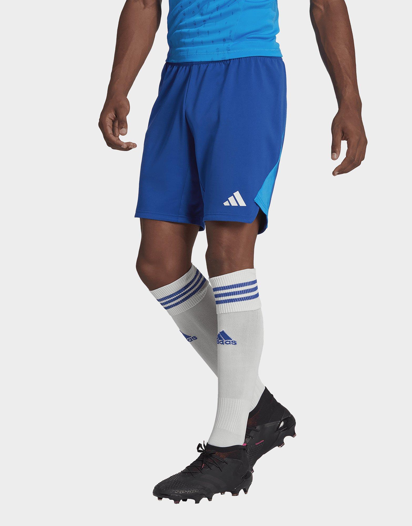 Blue adidas Tiro 23 Pro Goalkeeper Shorts | JD Sports UK