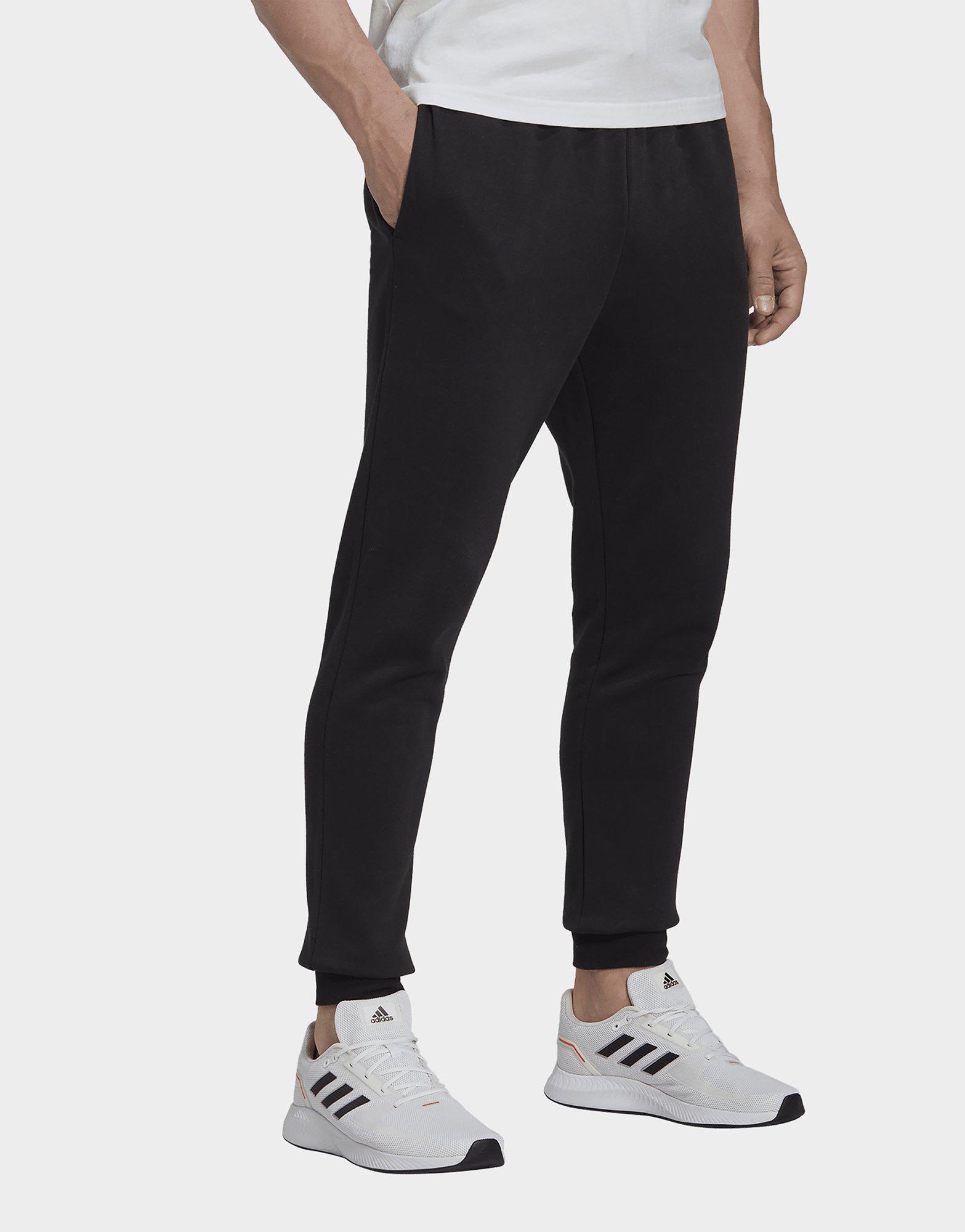 Adidas essential store cotton fleece pants