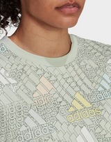 adidas Essentials Multi-Colored Logo Boyfriend T-Shirt