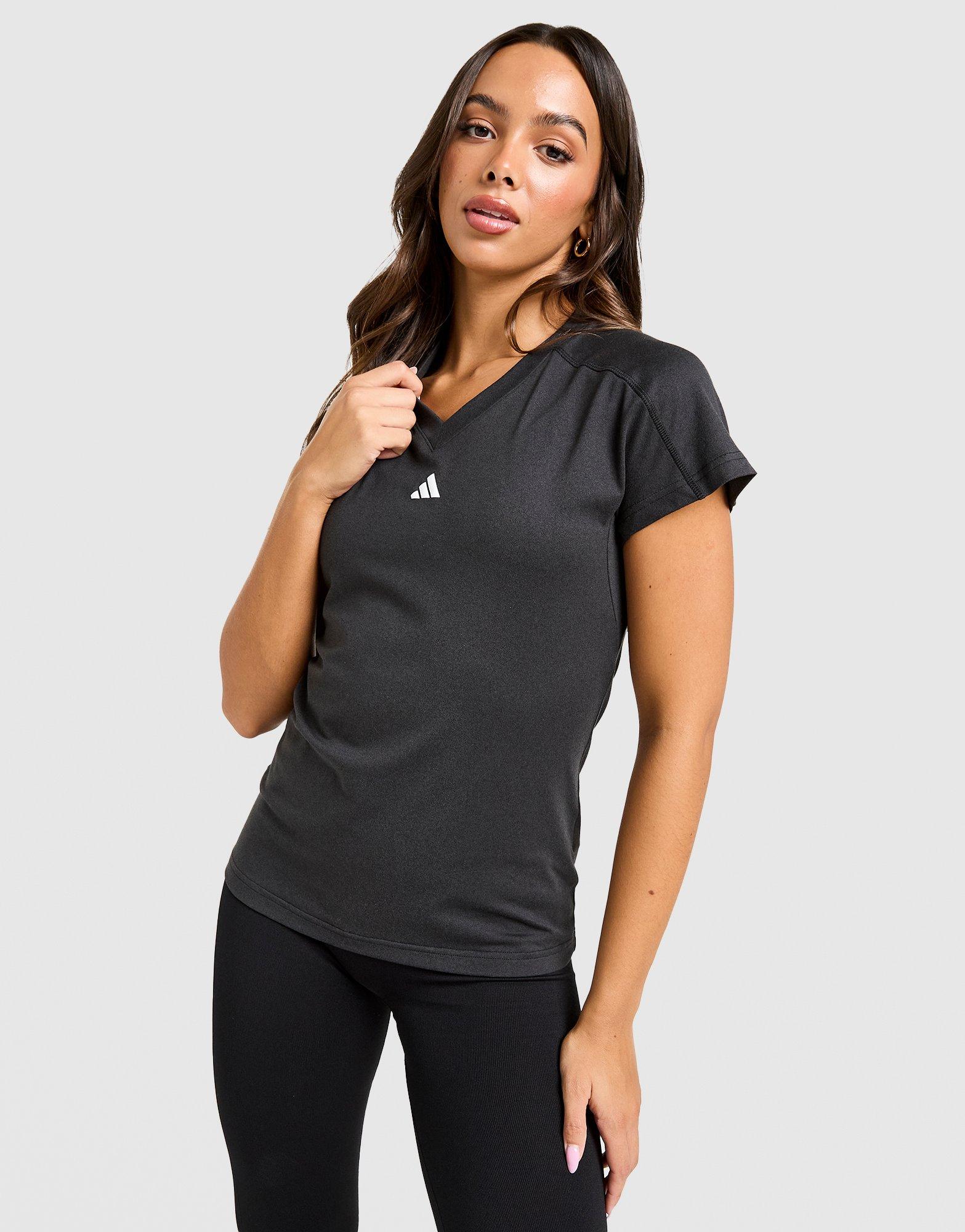 adidas AEROREADY Train Essentials Minimal Branding V-hals T-shirt