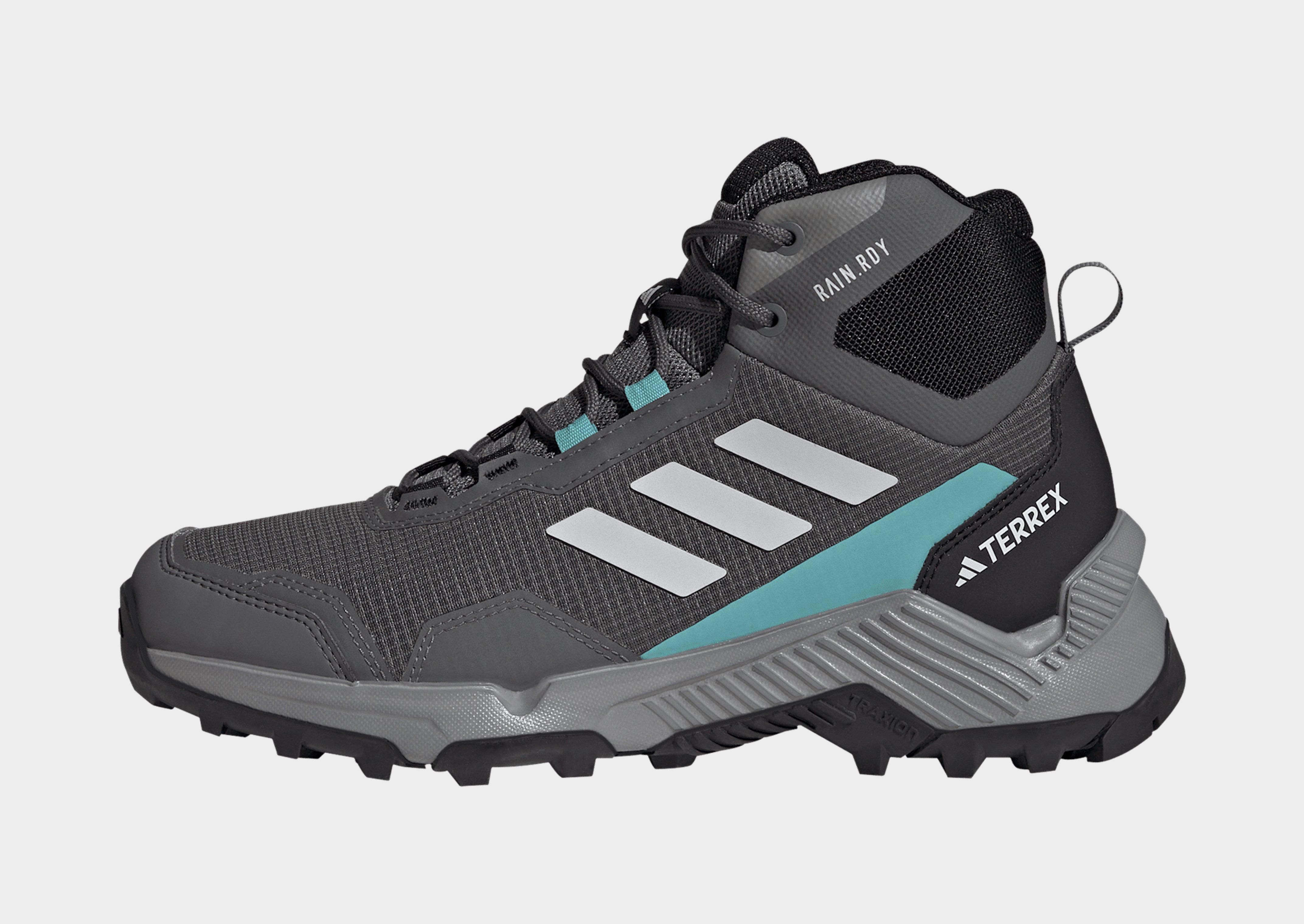 Grey adidas Eastrail 2.0 Mid RAIN.RDY Hiking Shoes | JD Sports UK