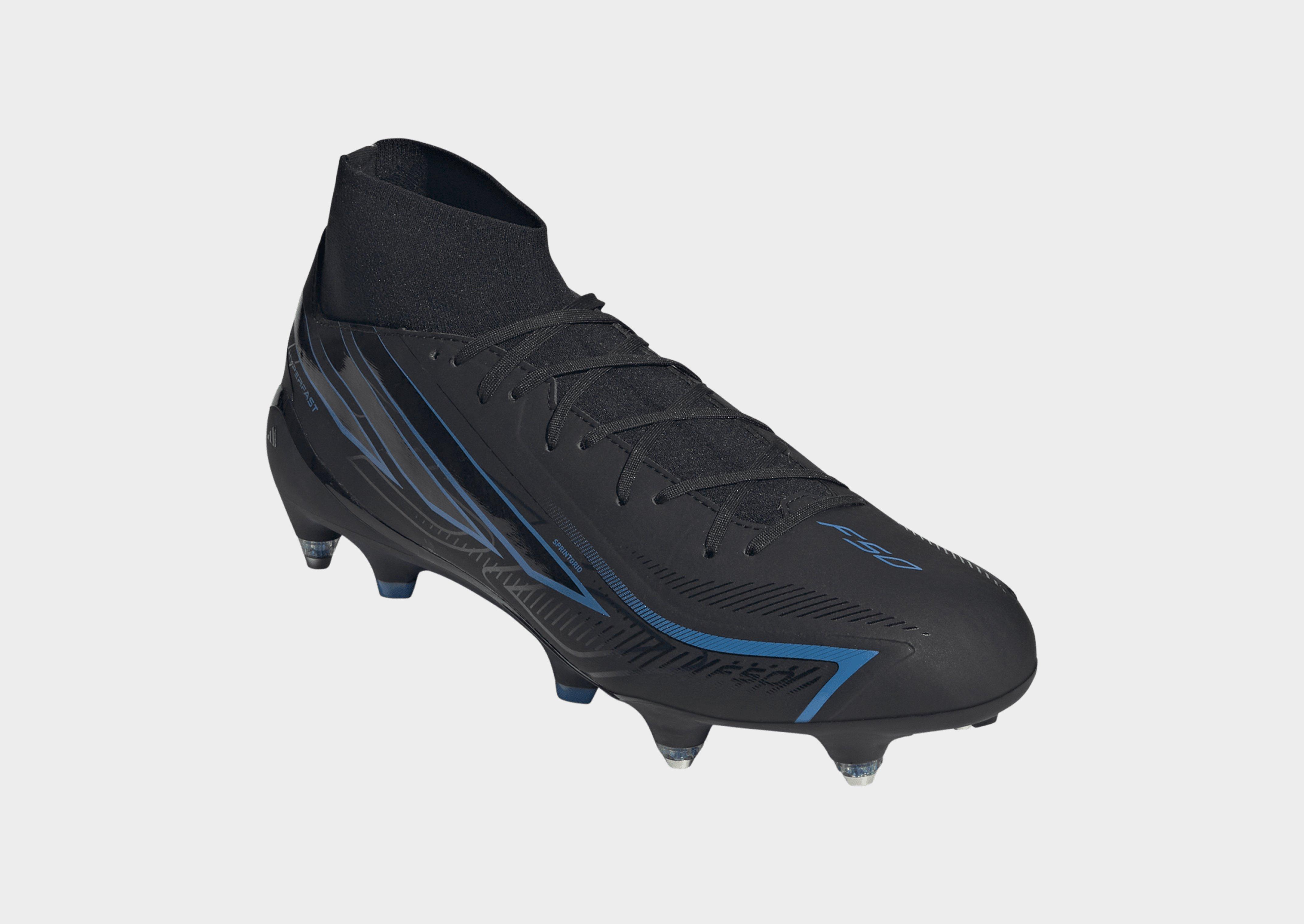 adidas F50 Hyperfast League Mid Fußballschuh, Tiefer Rasen