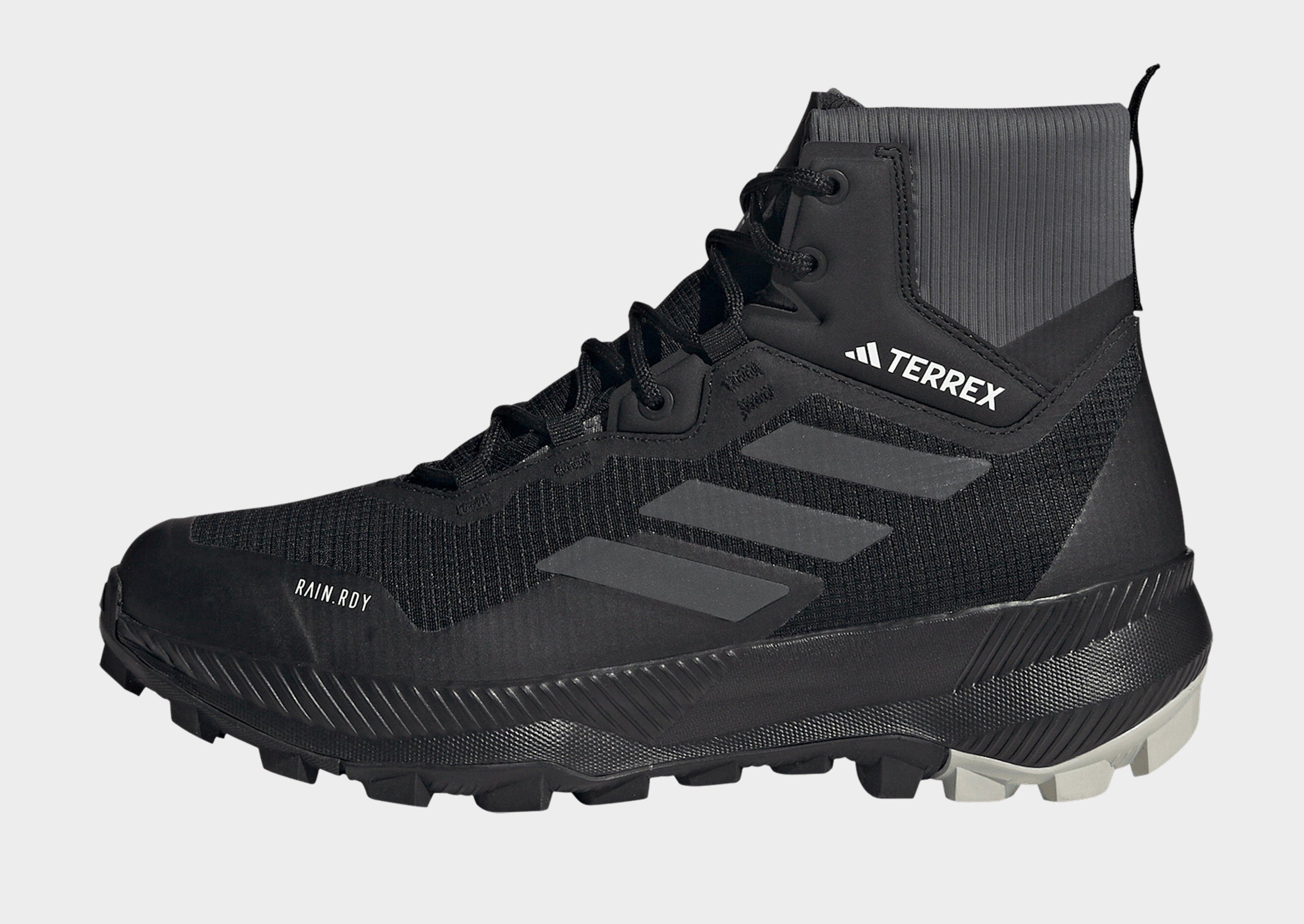 Black adidas TERREX WMN MID RAIN.RDY Hiking Shoes JD Sports UK