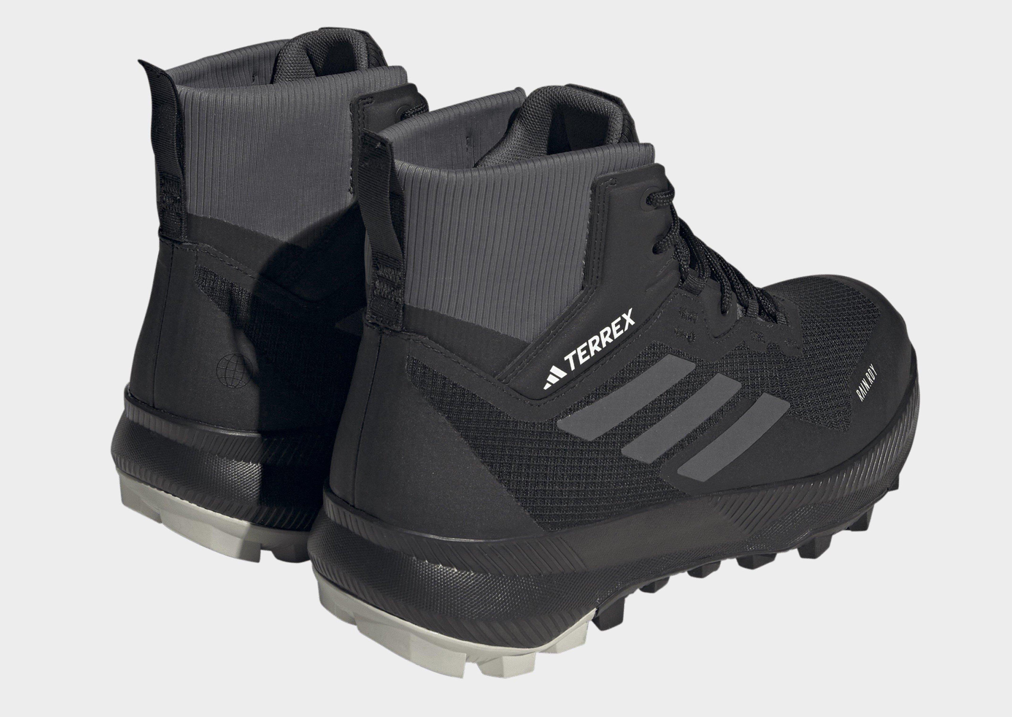 Black adidas TERREX WMN MID RAIN.RDY Hiking Shoes | JD Sports UK