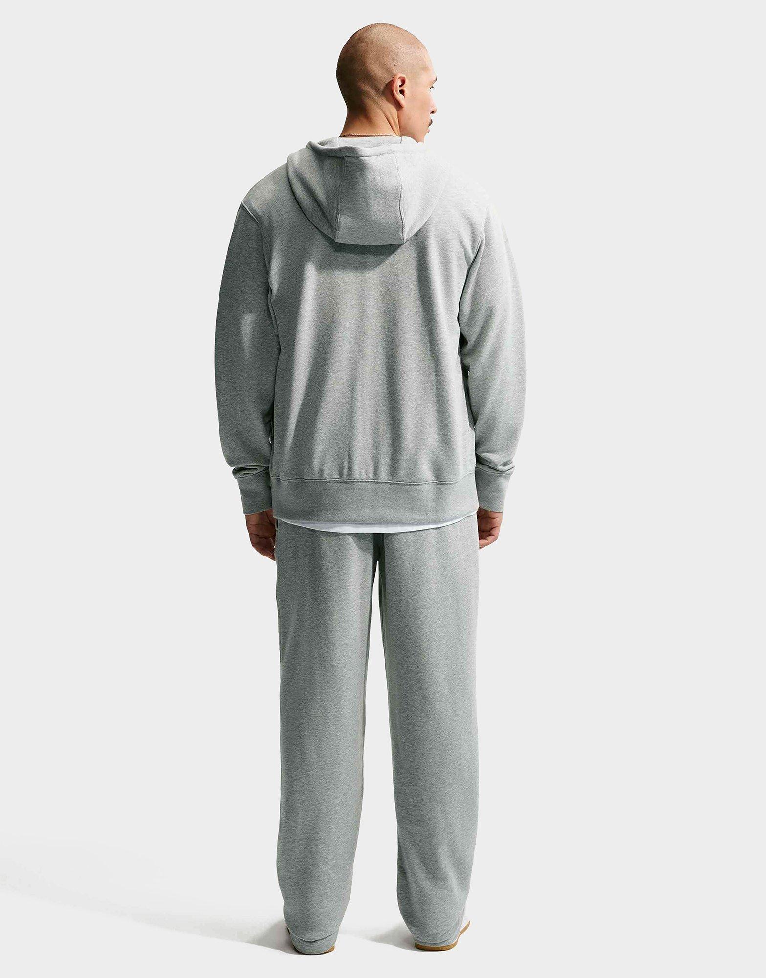 Nike Herenbroek van sweatstof met open zoom Club
