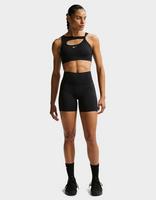 Nike Bikershorts met hoge taille zonder naden aan de voorkant voor dames (13 cm) Universa
