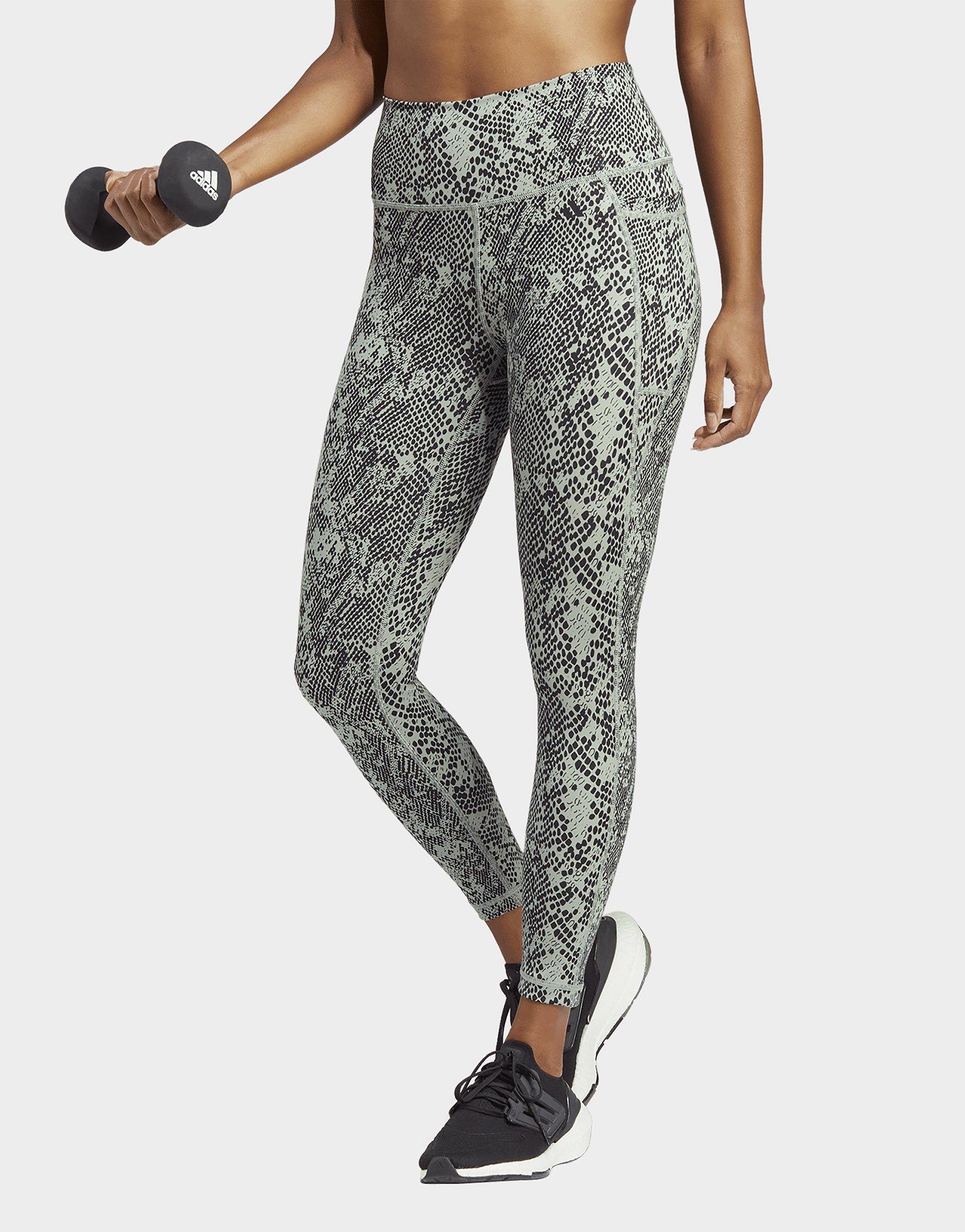 adidas Optime Stash Pocket High-Waisted 3/4 Training Leggings