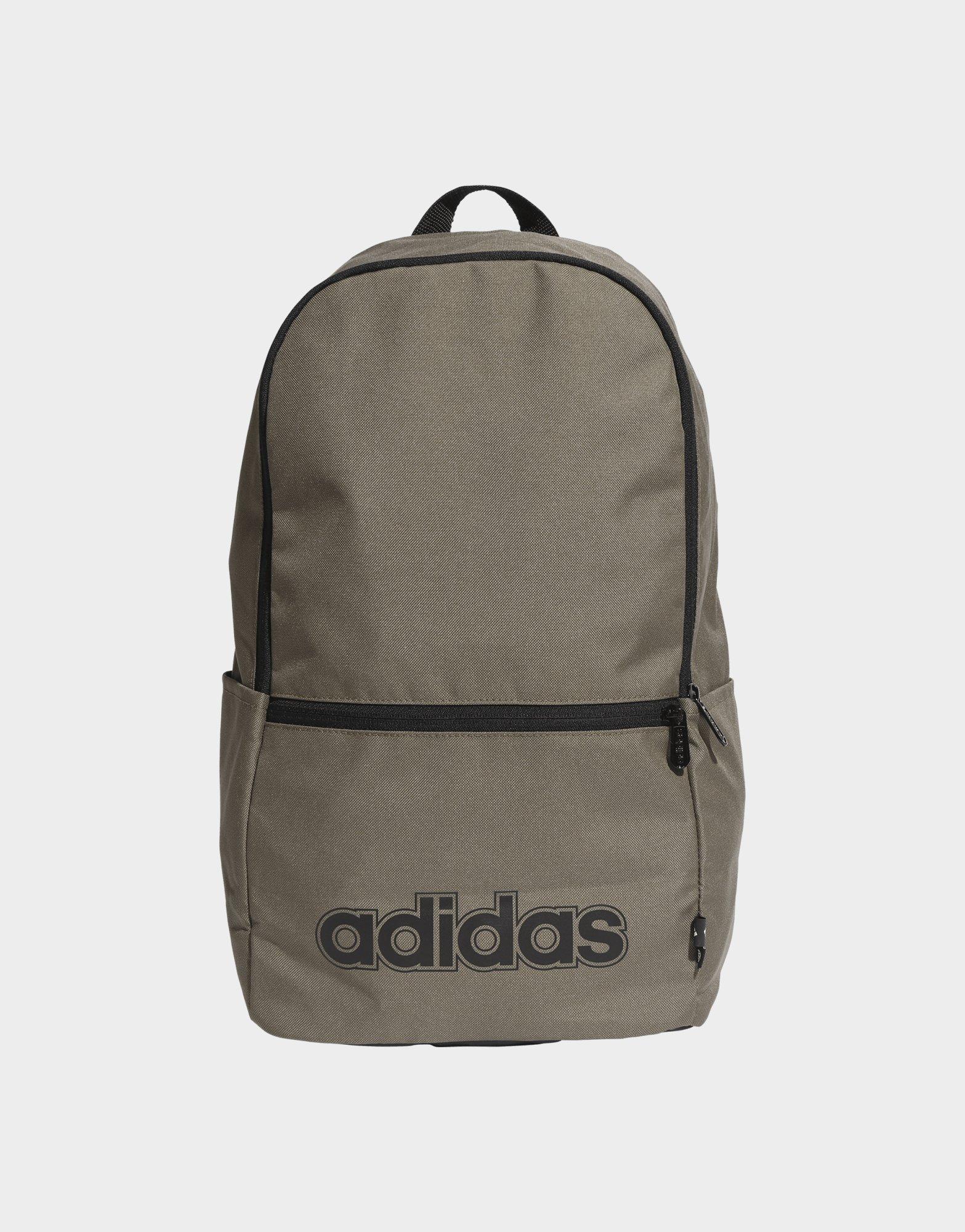 Green adidas Classic Foundation Backpack JD Sports UK