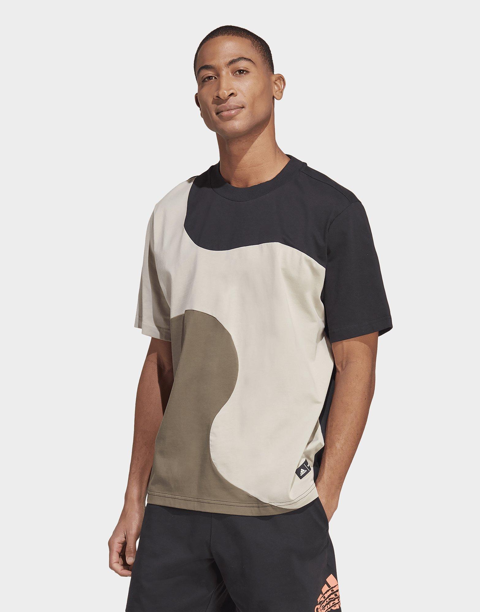 Brown adidas Marimekko Future Icons 3-Stripes T-Shirt | JD Sports UK