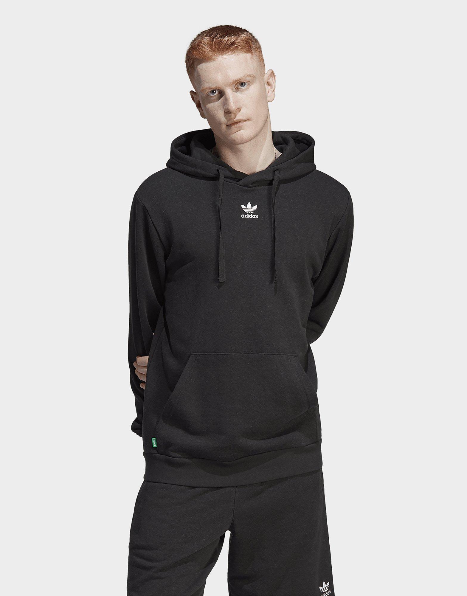 adidas Originals City Trefoil New York Hoodie in Black